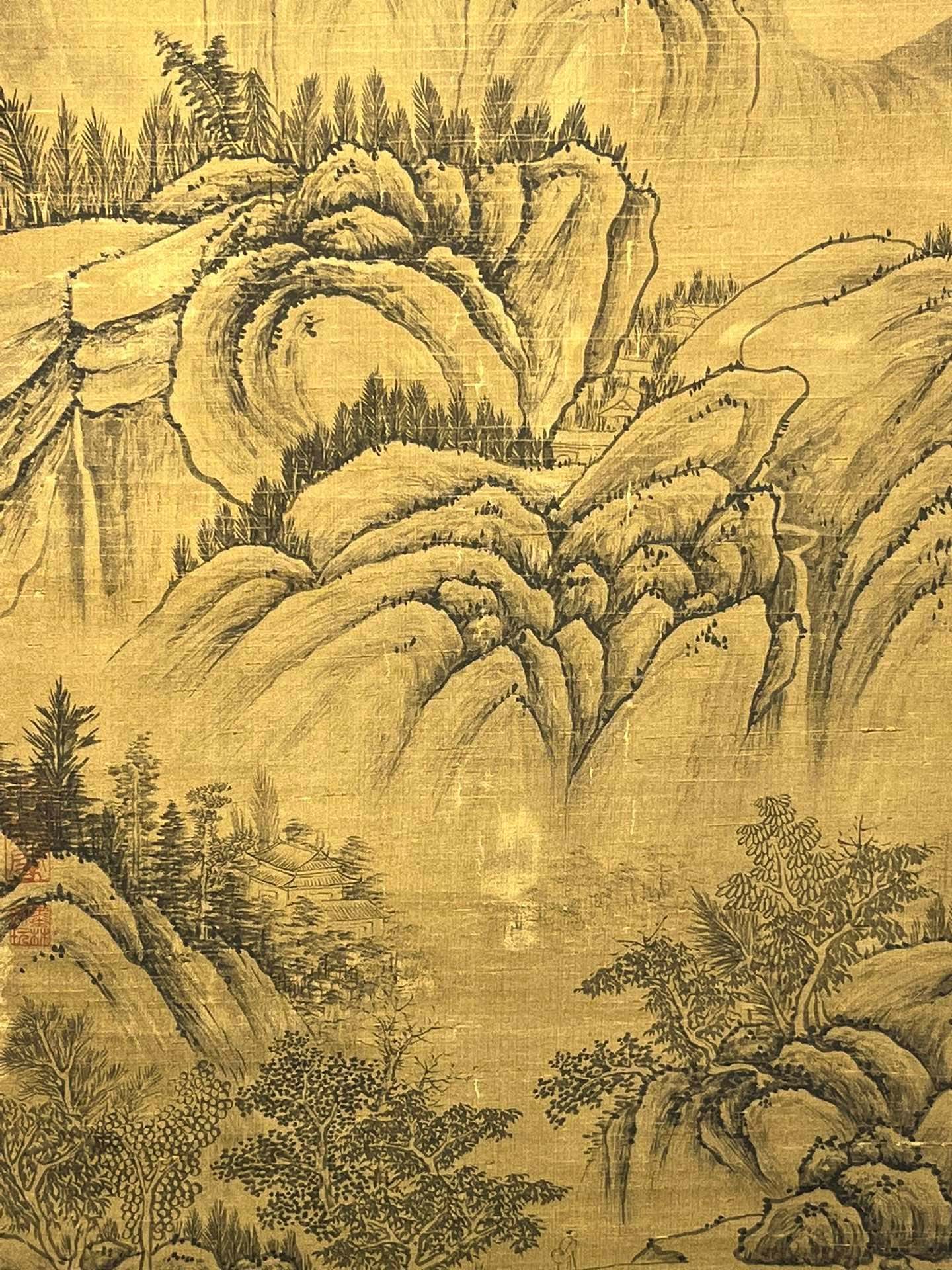 Chinese scroll painting Dong Yuan