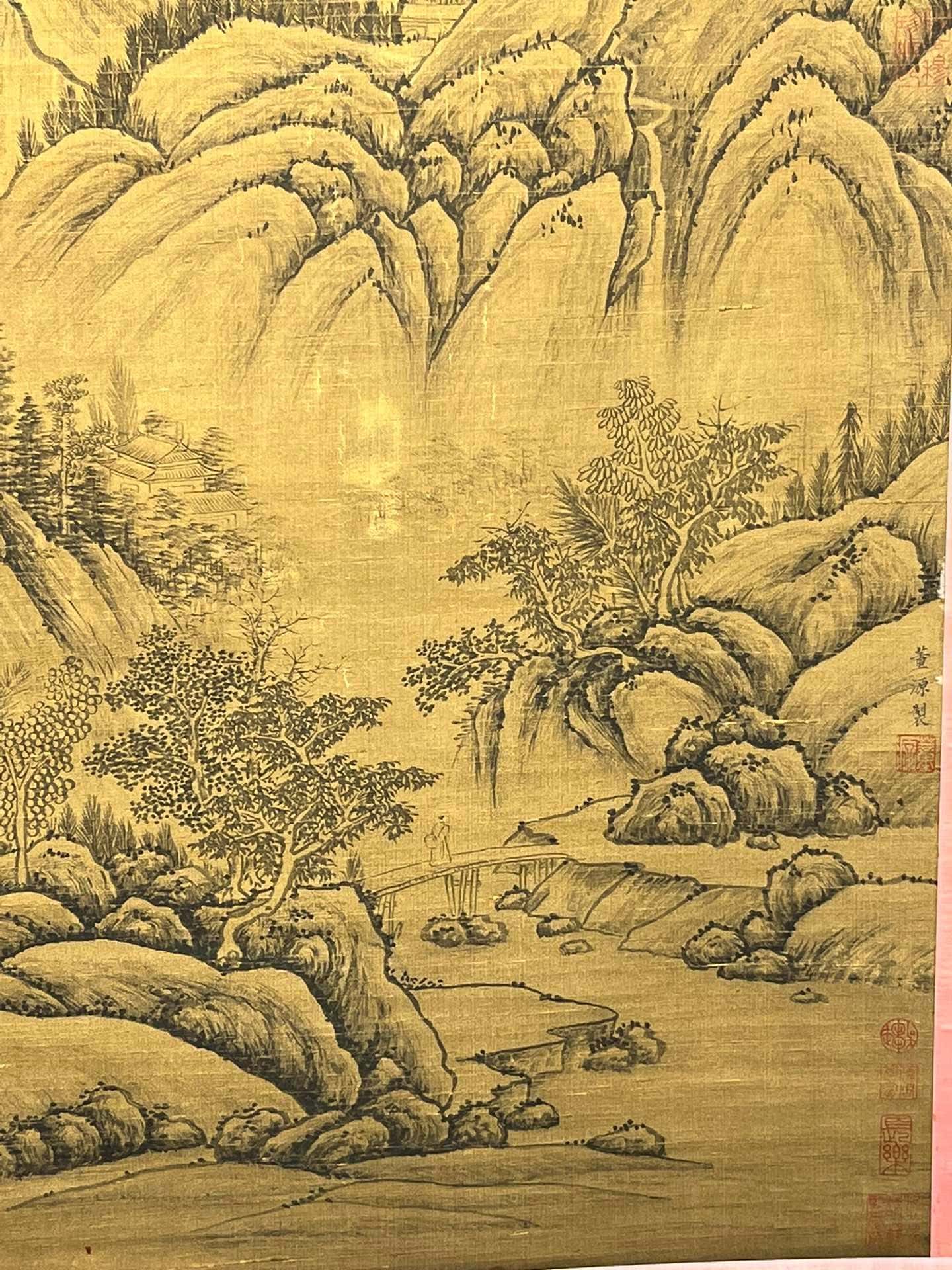 Chinese scroll painting Dong Yuan