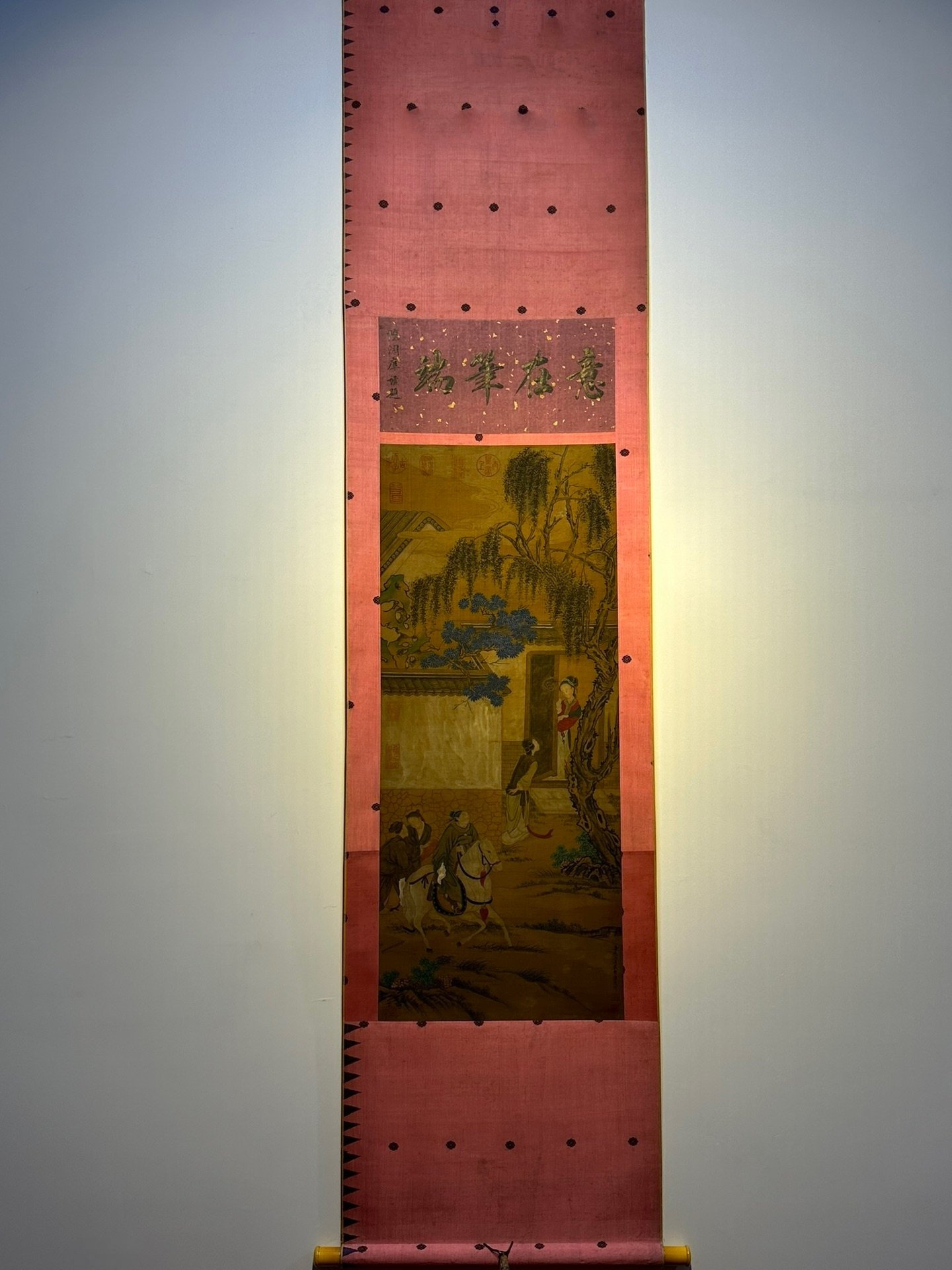 Chinese scroll painting Chen Mei