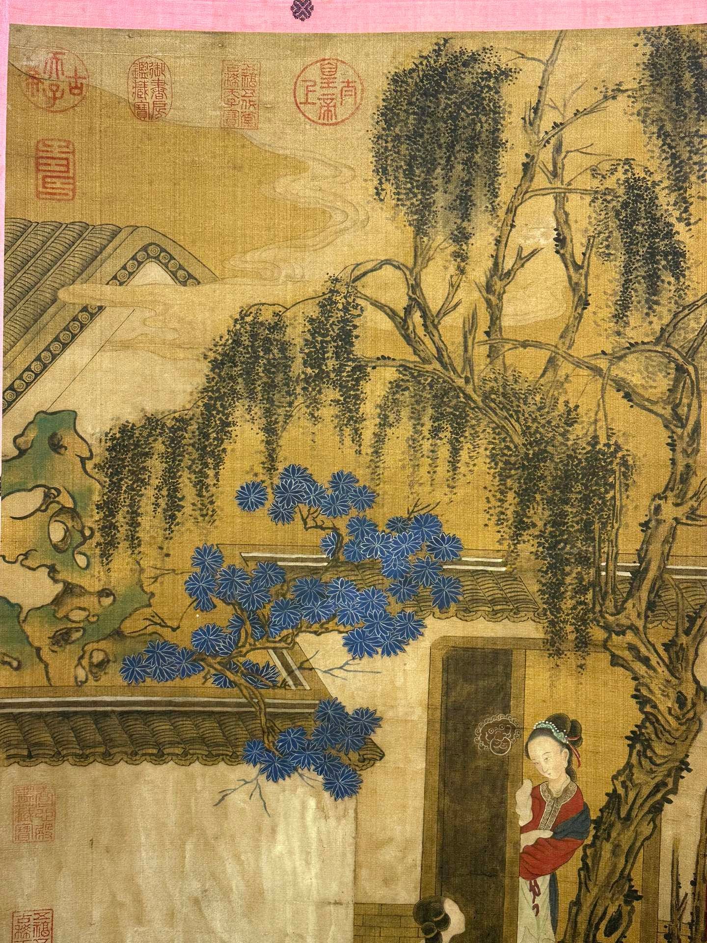 Chinese scroll painting Chen Mei