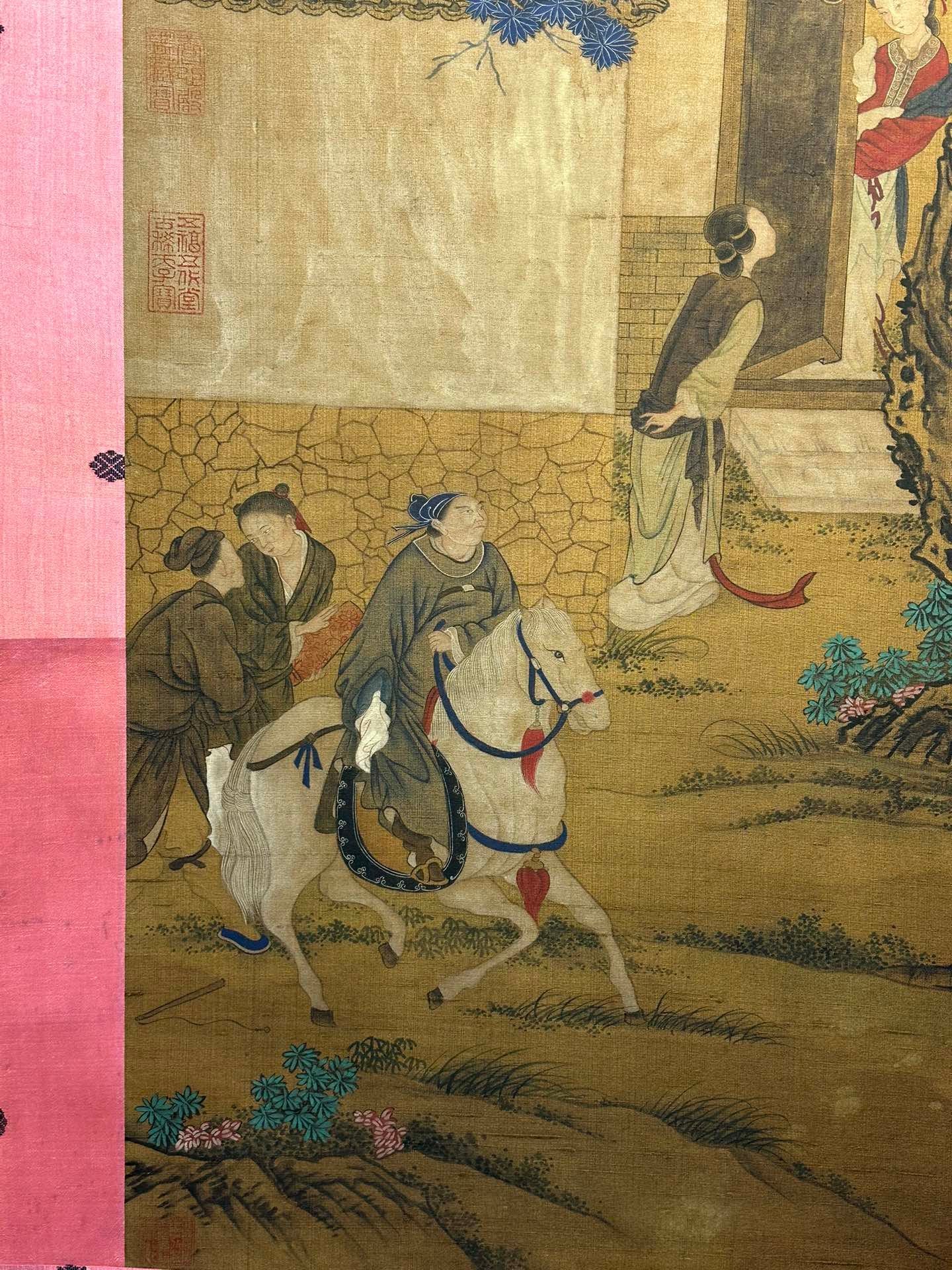 Chinese scroll painting Chen Mei