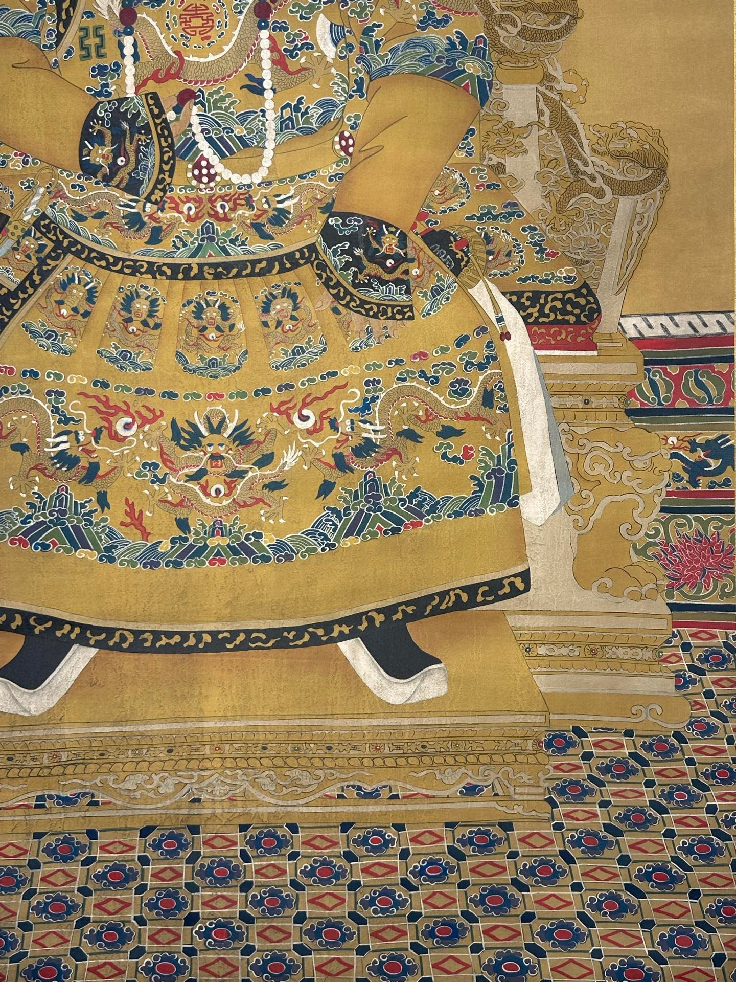 Chinese scroll painting Shen Zhenlin