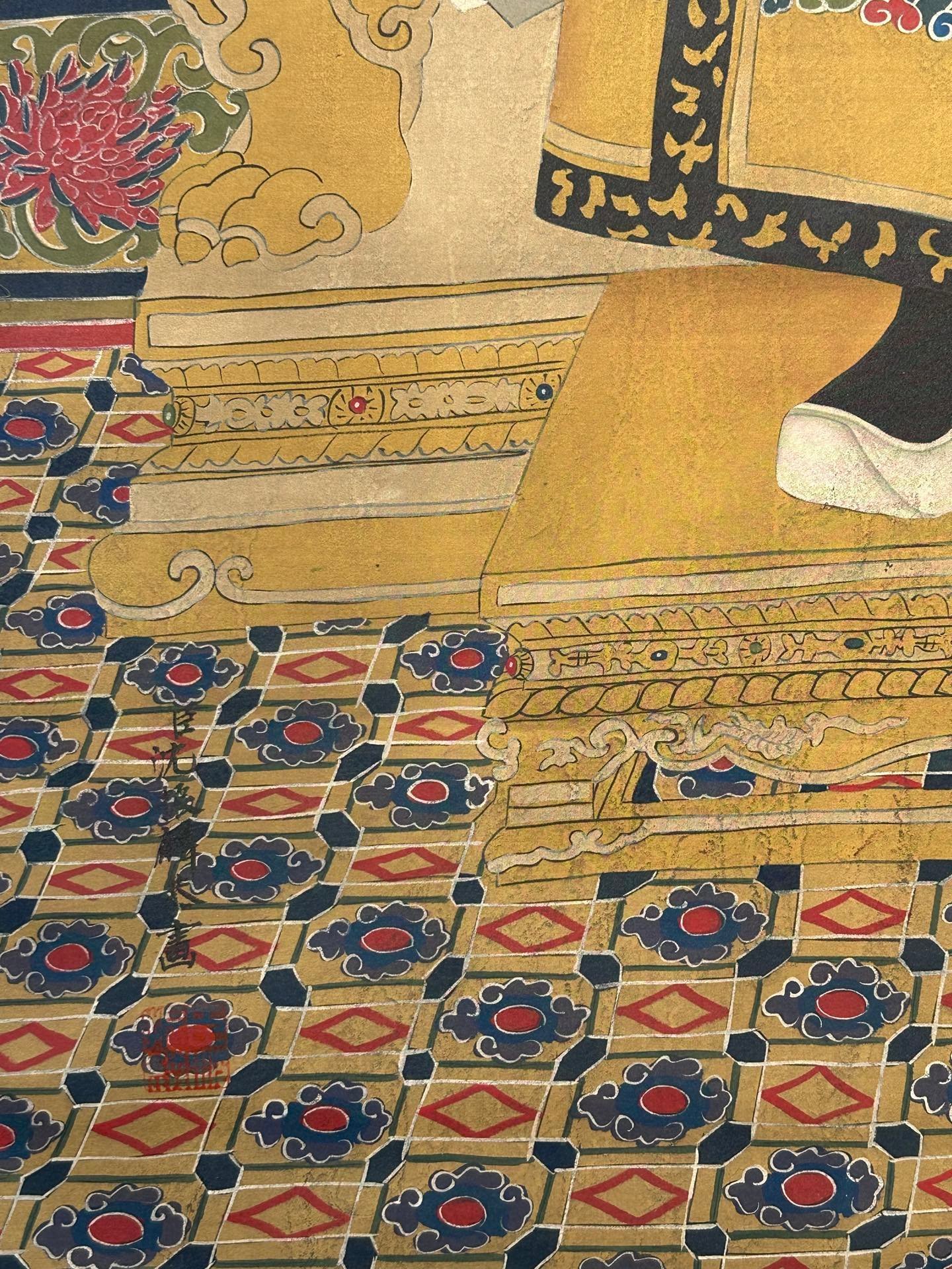 Chinese scroll painting Shen Zhenlin