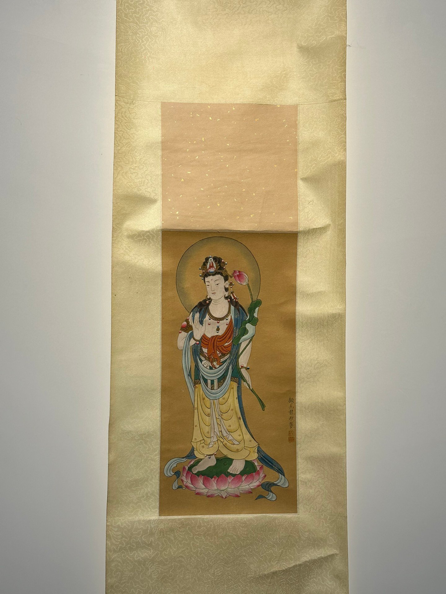 Chinese scroll painting Gu Jianlong
