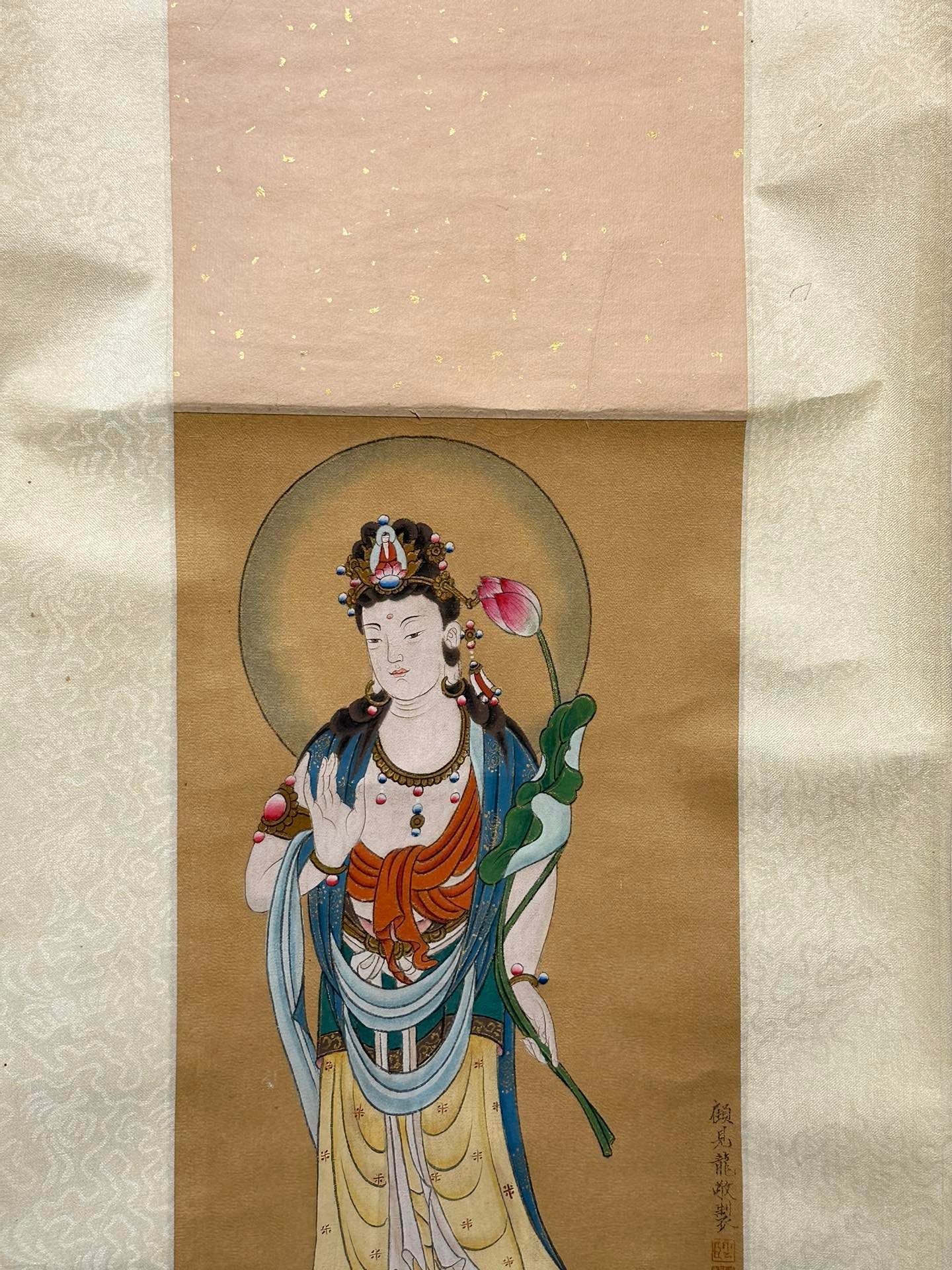 Chinese scroll painting Gu Jianlong
