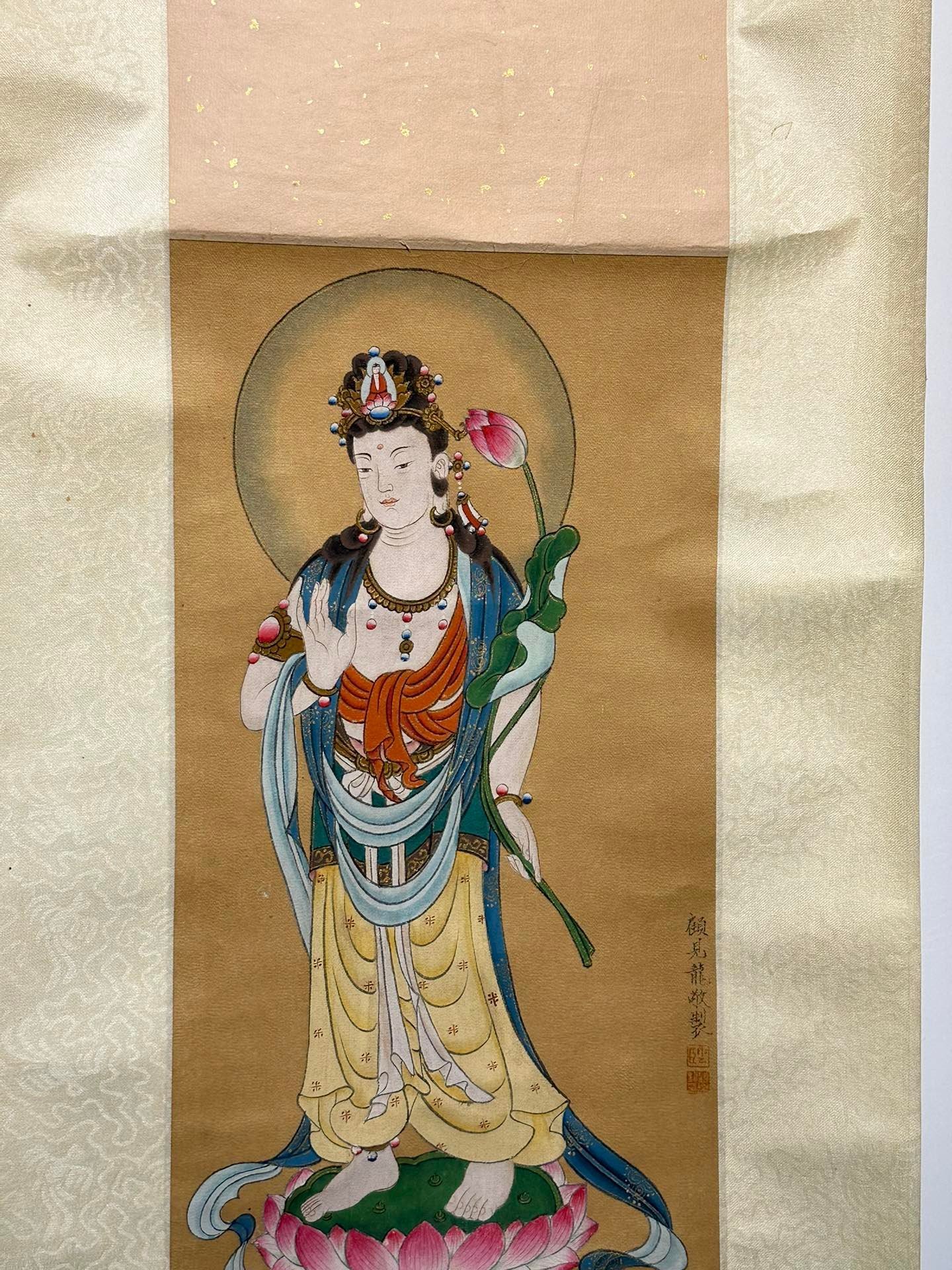 Chinese scroll painting Gu Jianlong
