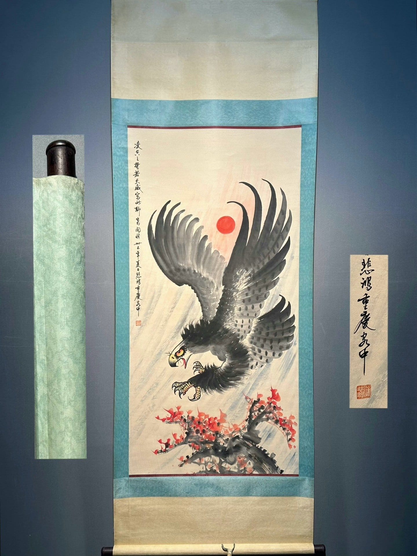 Chinese scroll painting Xu Beihong
