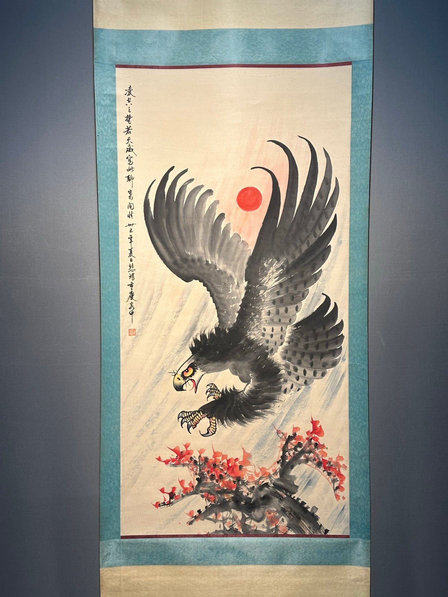 Chinese scroll painting Xu Beihong