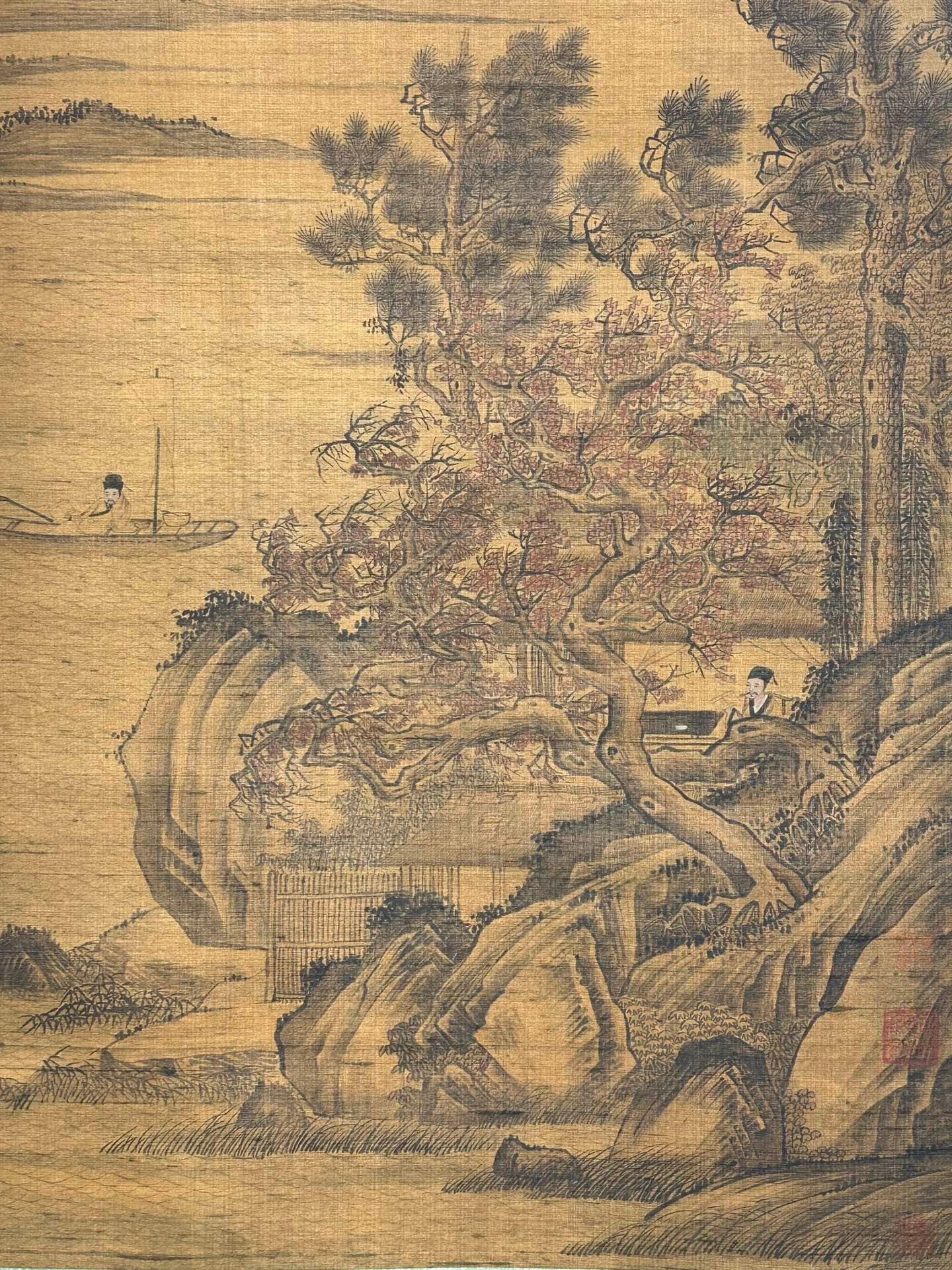 Chinese scroll painting Tang Yin
