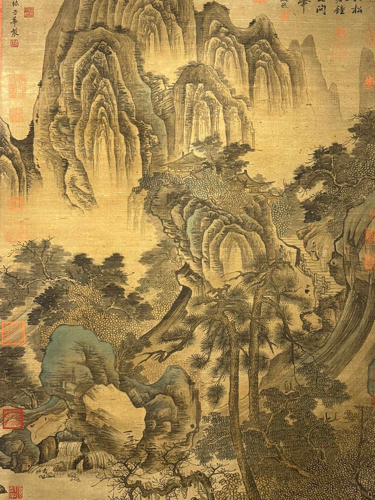 Chinese scroll painting Tang Di