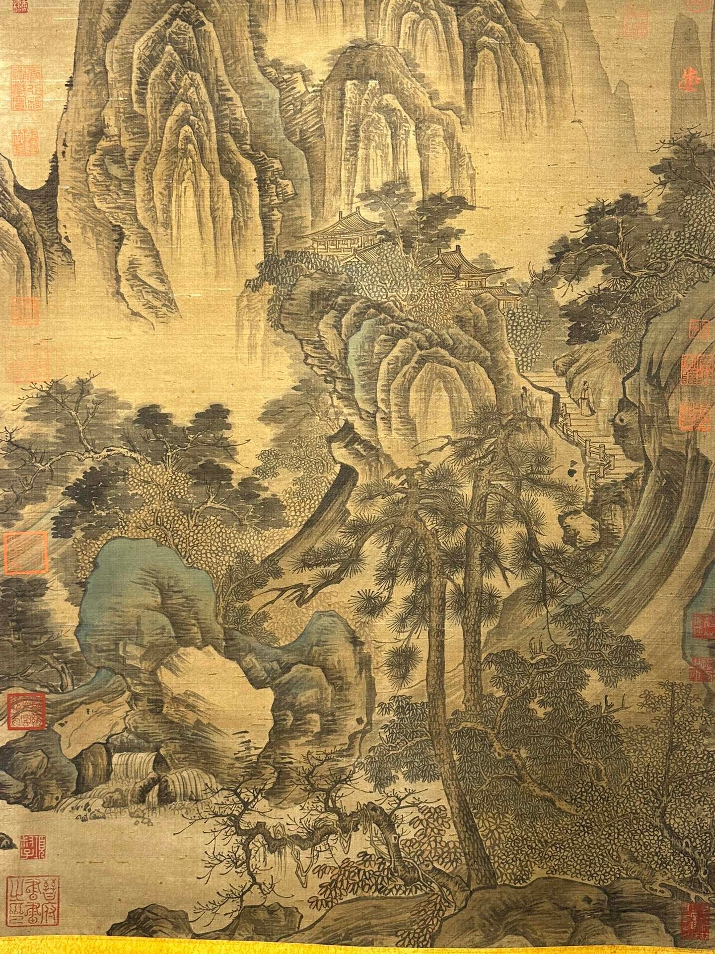 Chinese scroll painting Tang Di