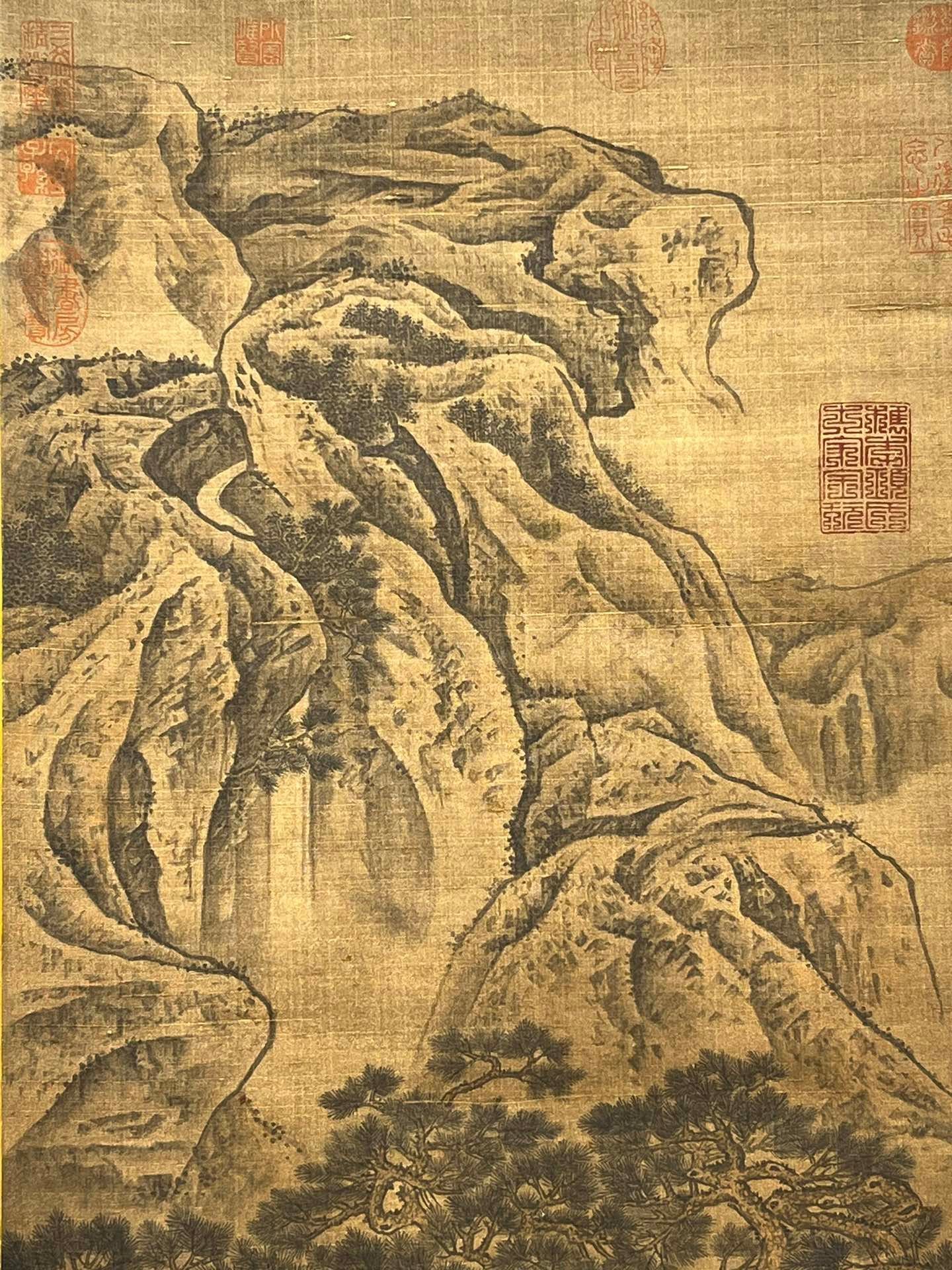 Chinese scroll painting Li Tang