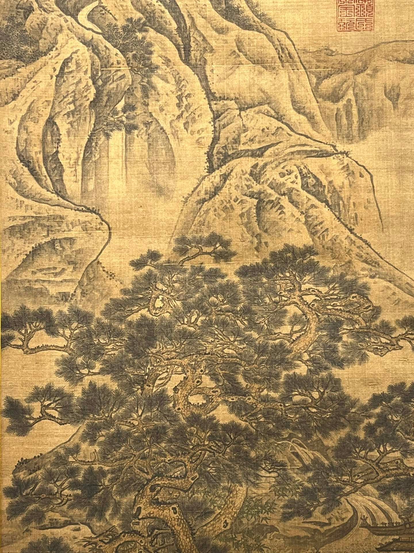 Chinese scroll painting Li Tang