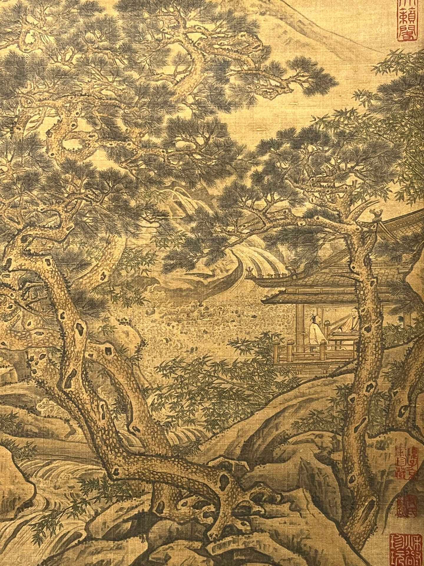 Chinese scroll painting Li Tang