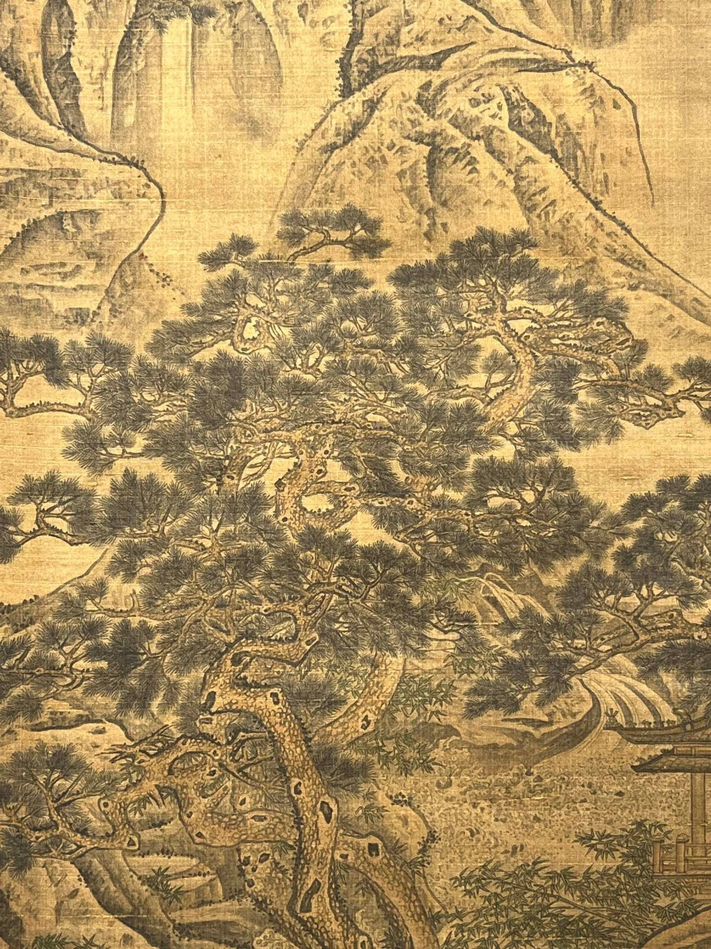 Chinese scroll painting Li Tang