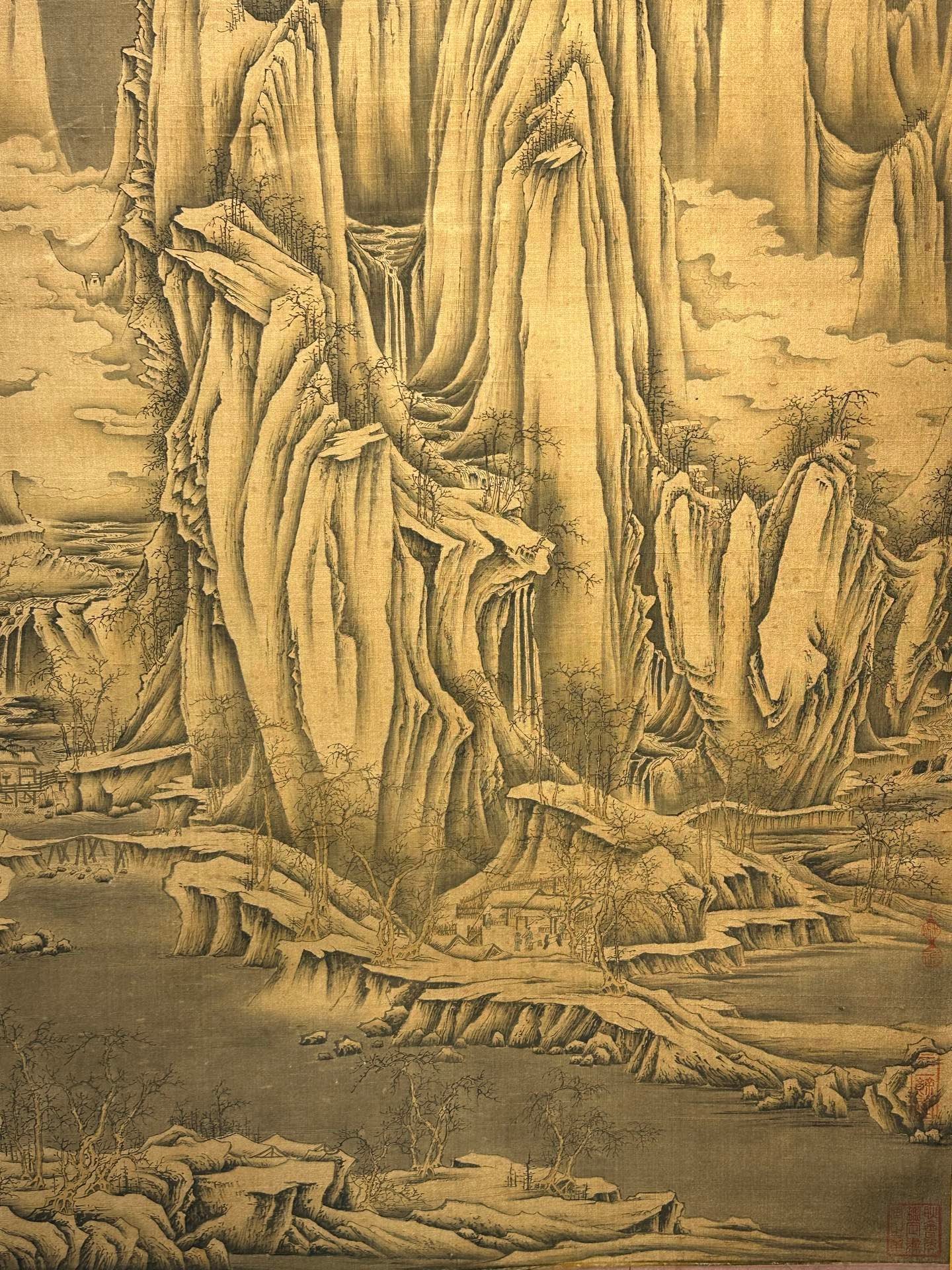 Chinese scroll painting Li Cheng