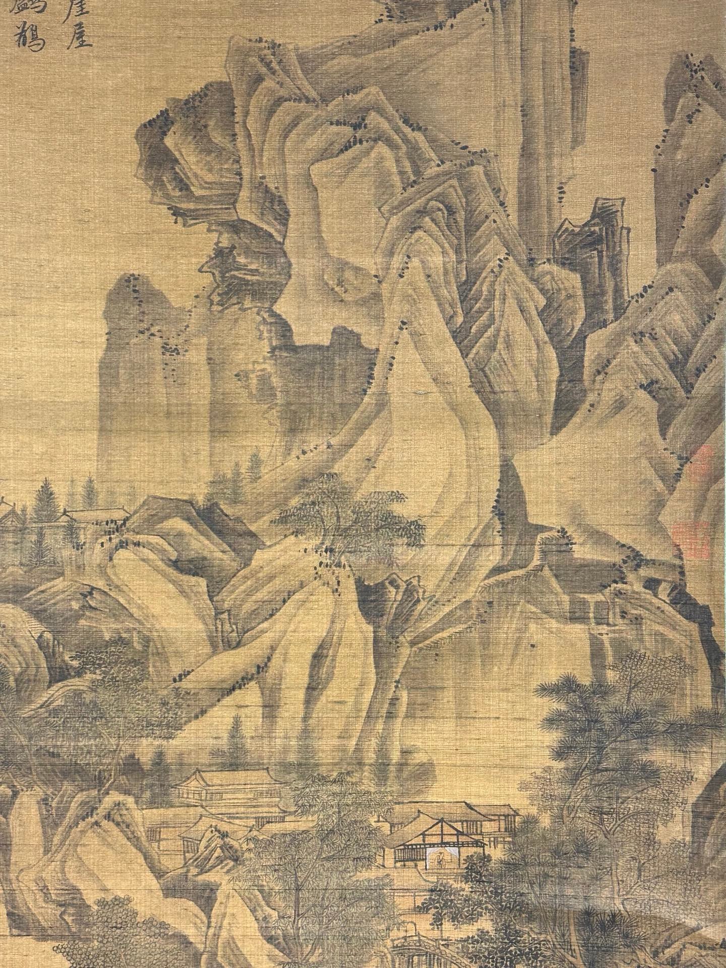 Chinese scroll painting Tang Yin