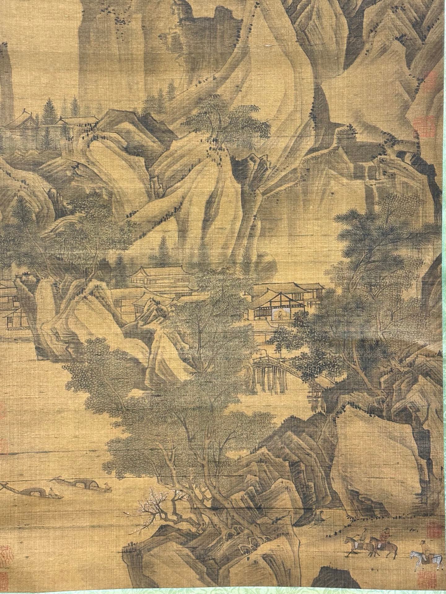 Chinese scroll painting Tang Yin