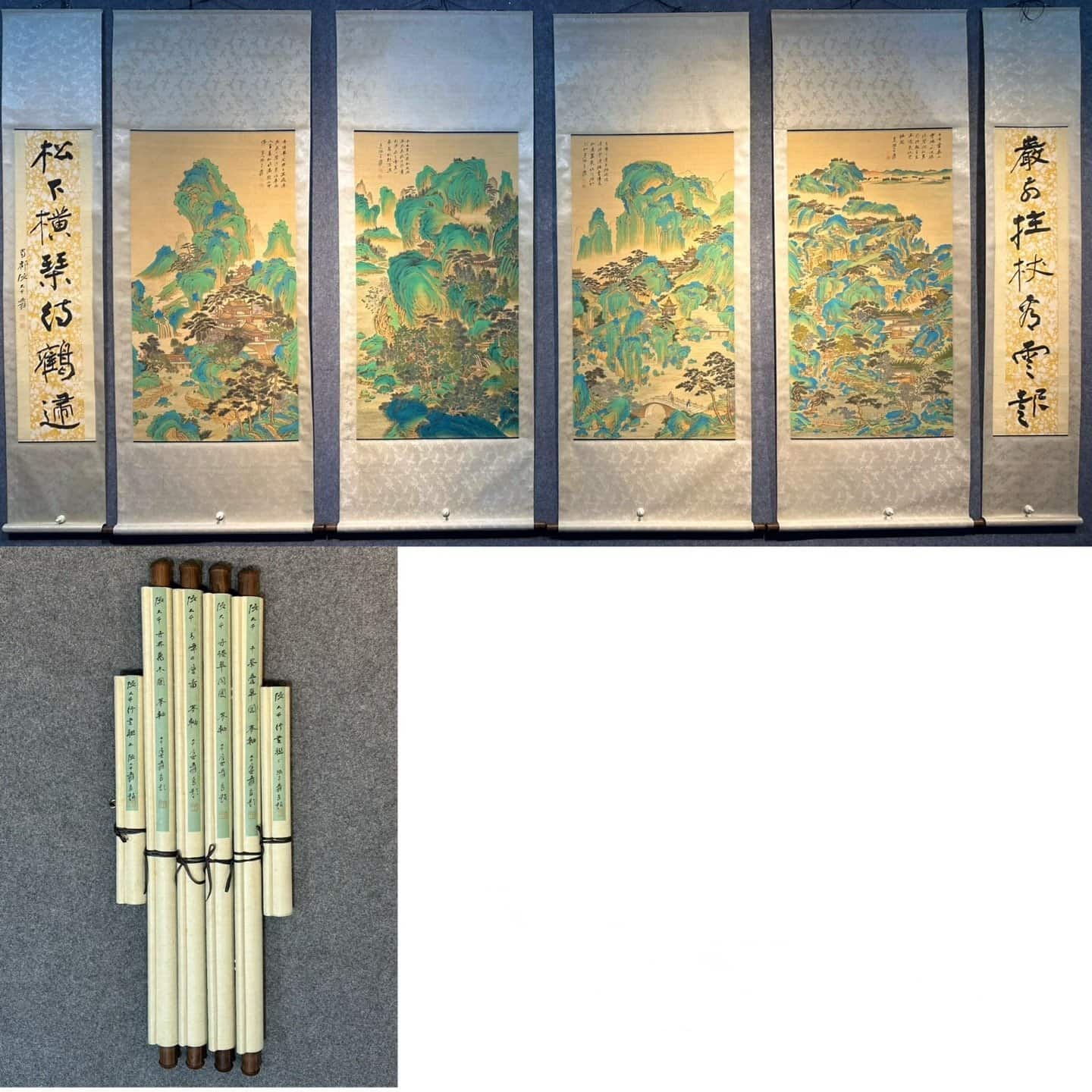 Chinese scroll painting Zhang Daqian
