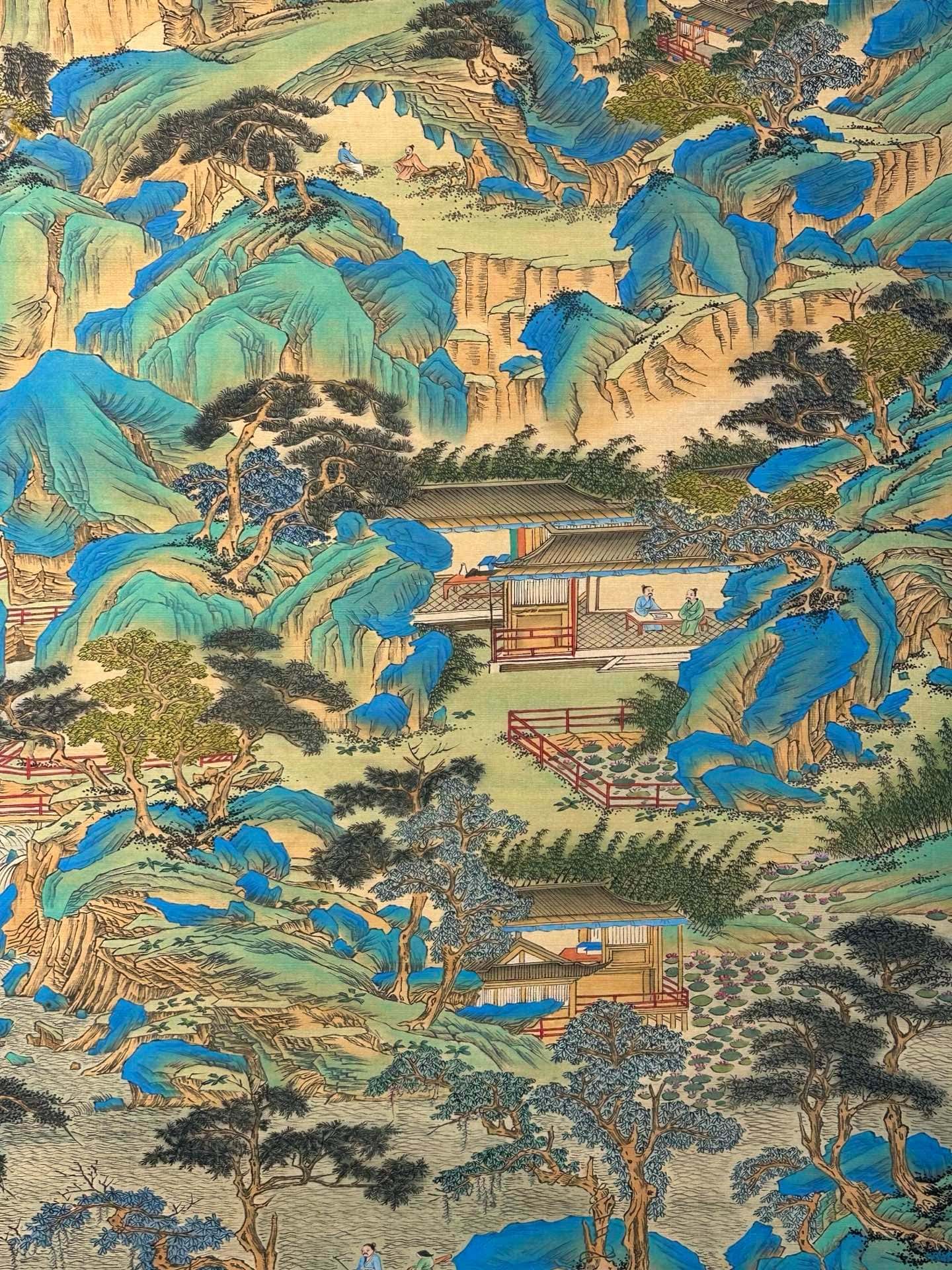 Chinese scroll painting Zhang Daqian