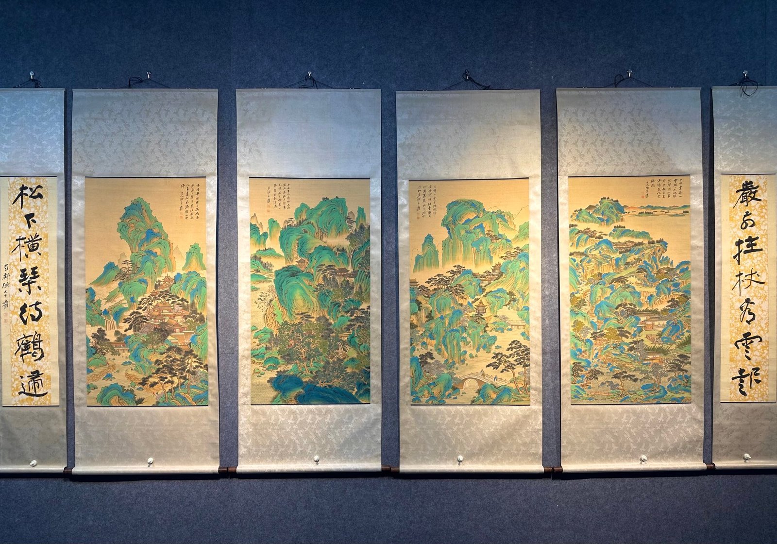 Chinese scroll painting Zhang Daqian