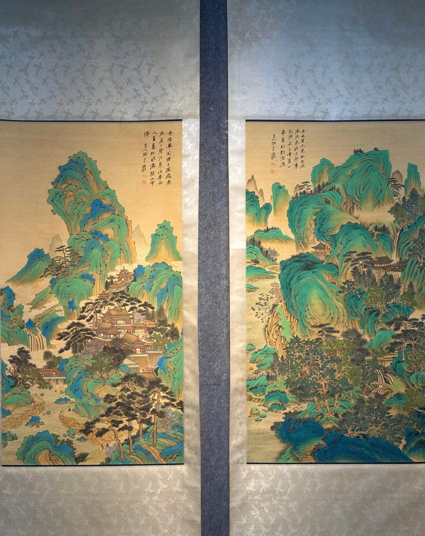 Chinese scroll painting Zhang Daqian