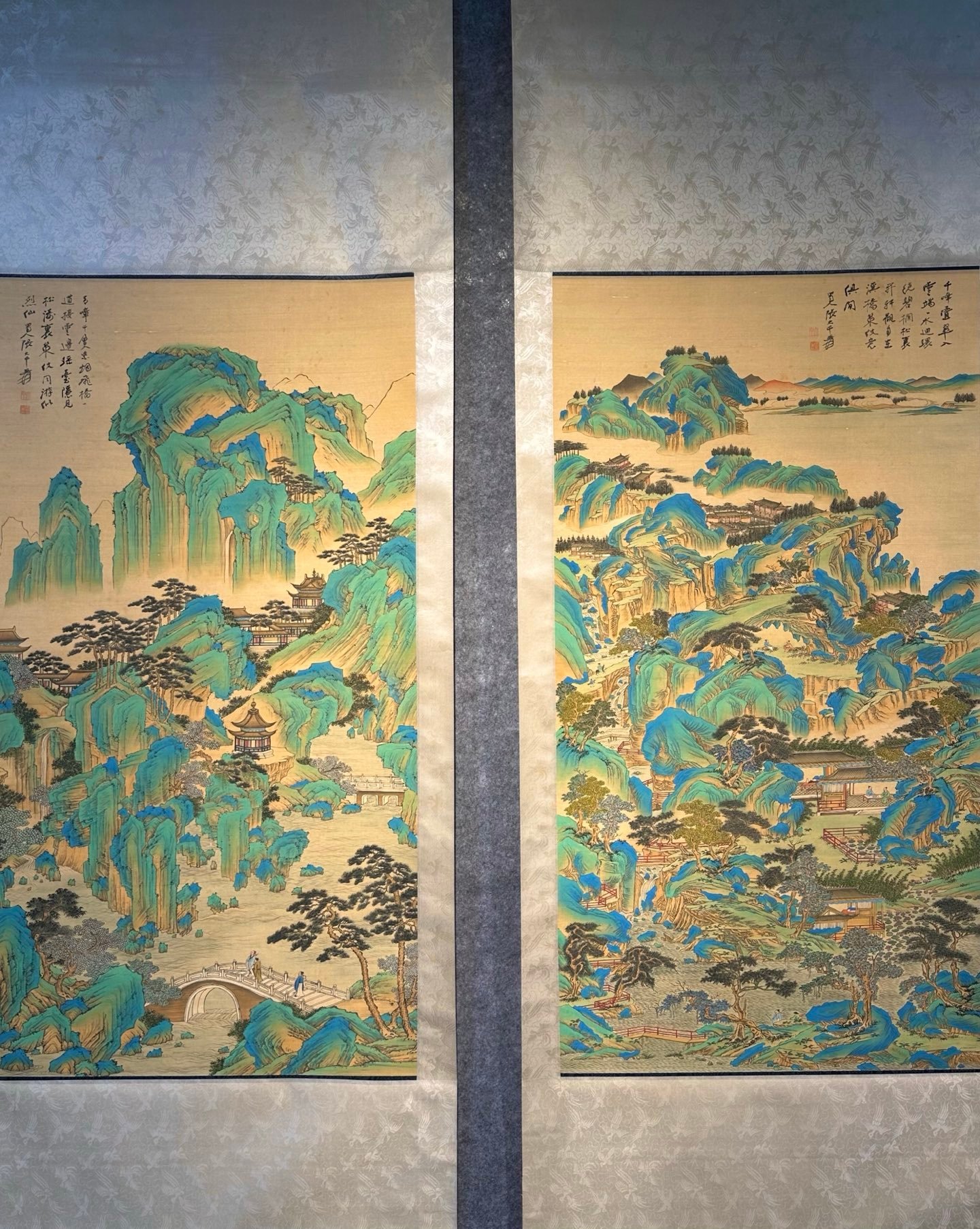 Chinese scroll painting Zhang Daqian
