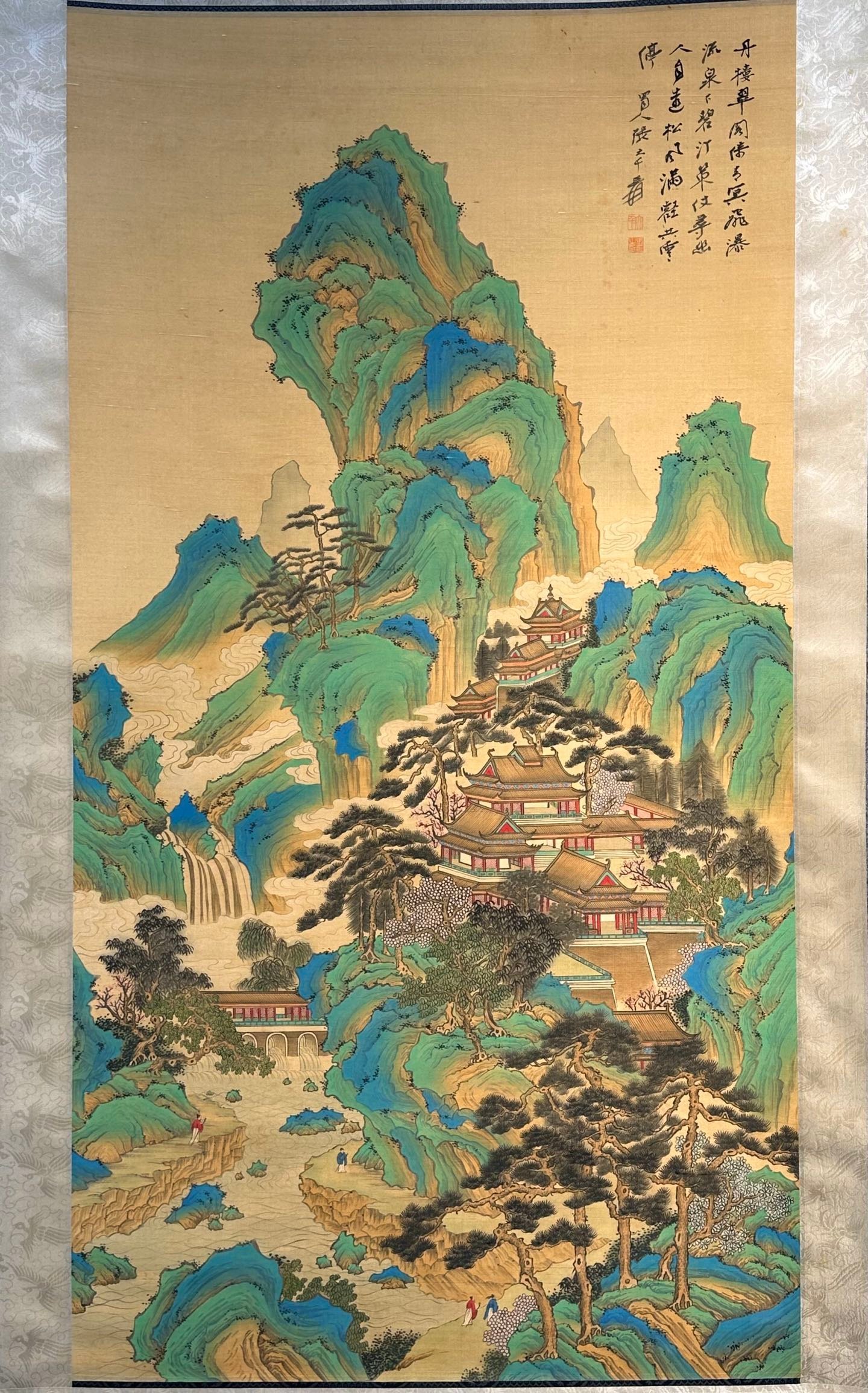 Chinese scroll painting Zhang Daqian