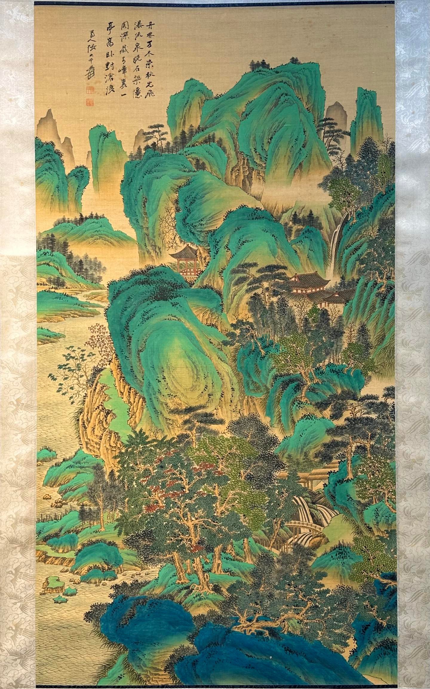 Chinese scroll painting Zhang Daqian
