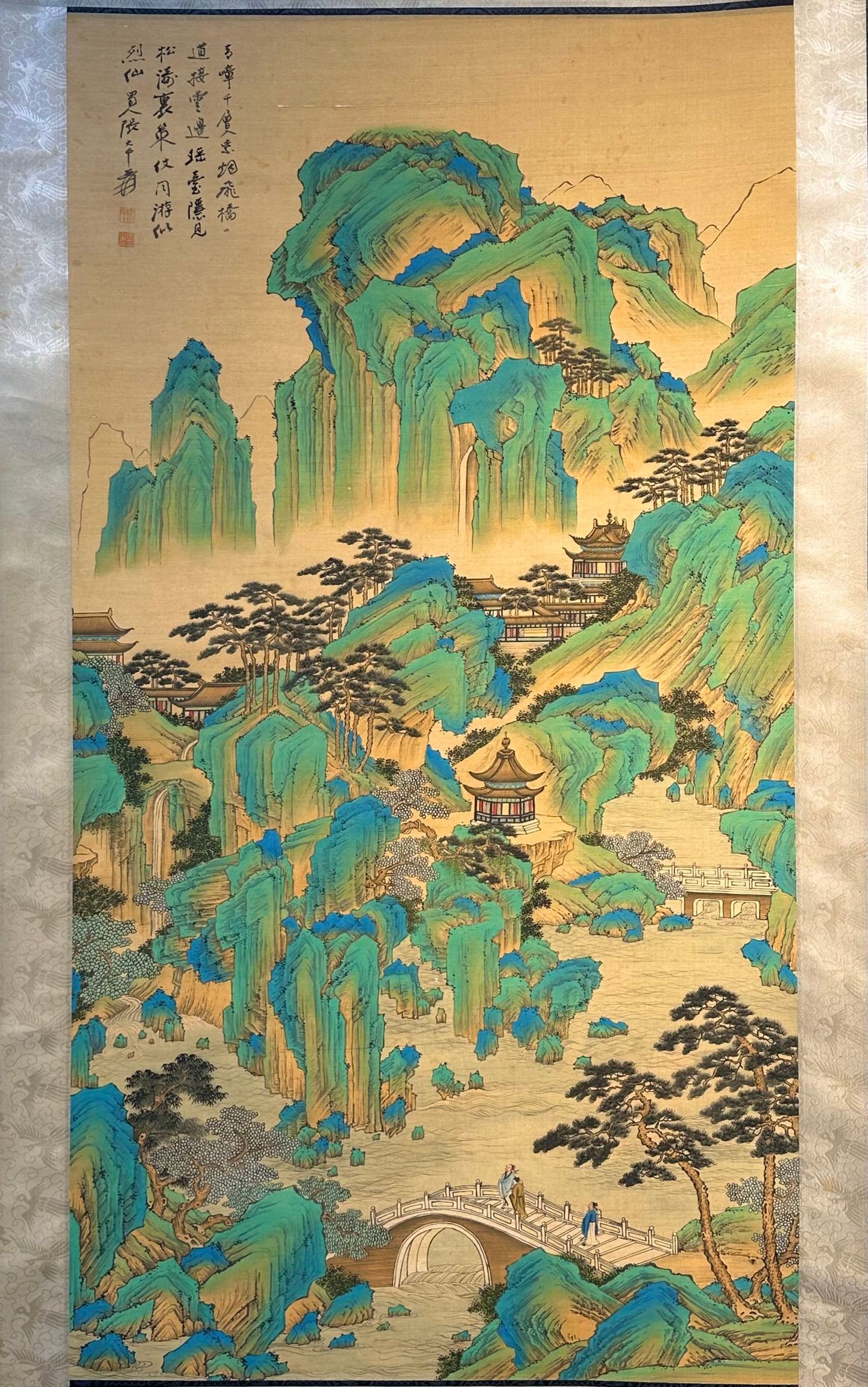 Chinese scroll painting Zhang Daqian