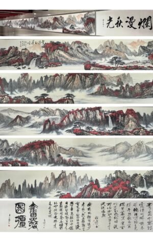 Chinese scroll painting Wei Zixi
