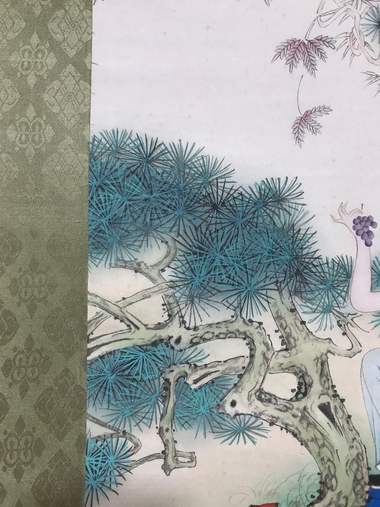 Chinese scroll painting Hu Yefo