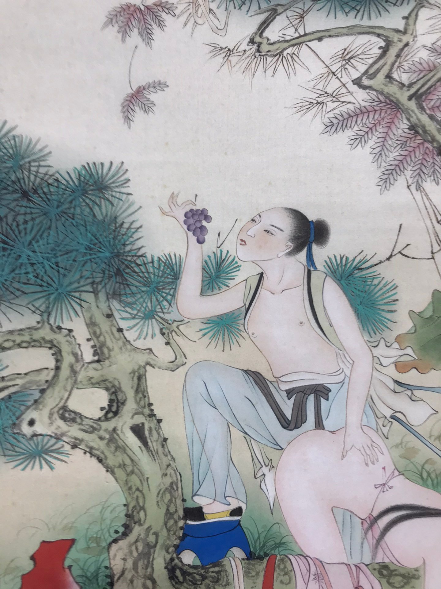 Chinese scroll painting Hu Yefo