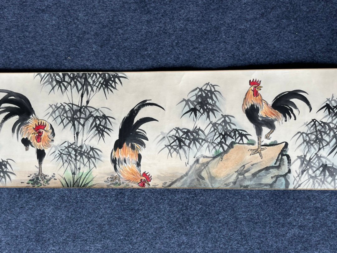 Chinese scroll painting Xu Beihong