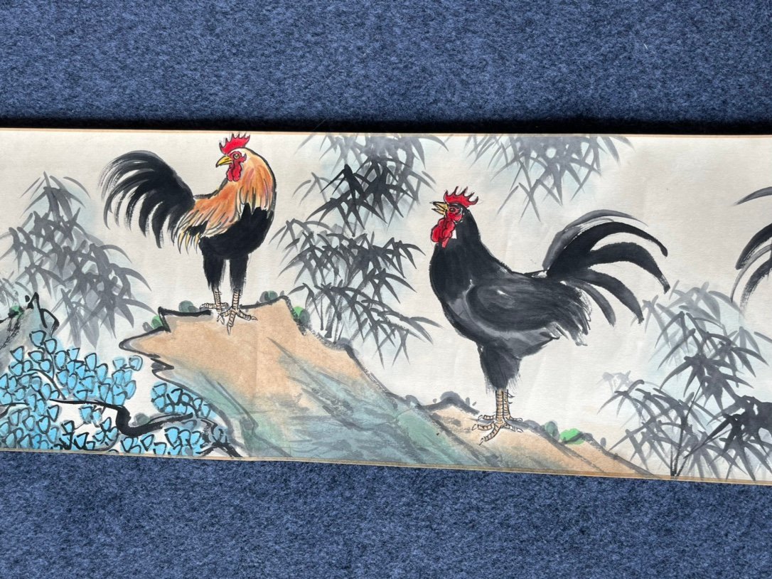 Chinese scroll painting Xu Beihong