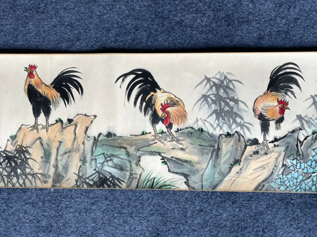 Chinese scroll painting Xu Beihong