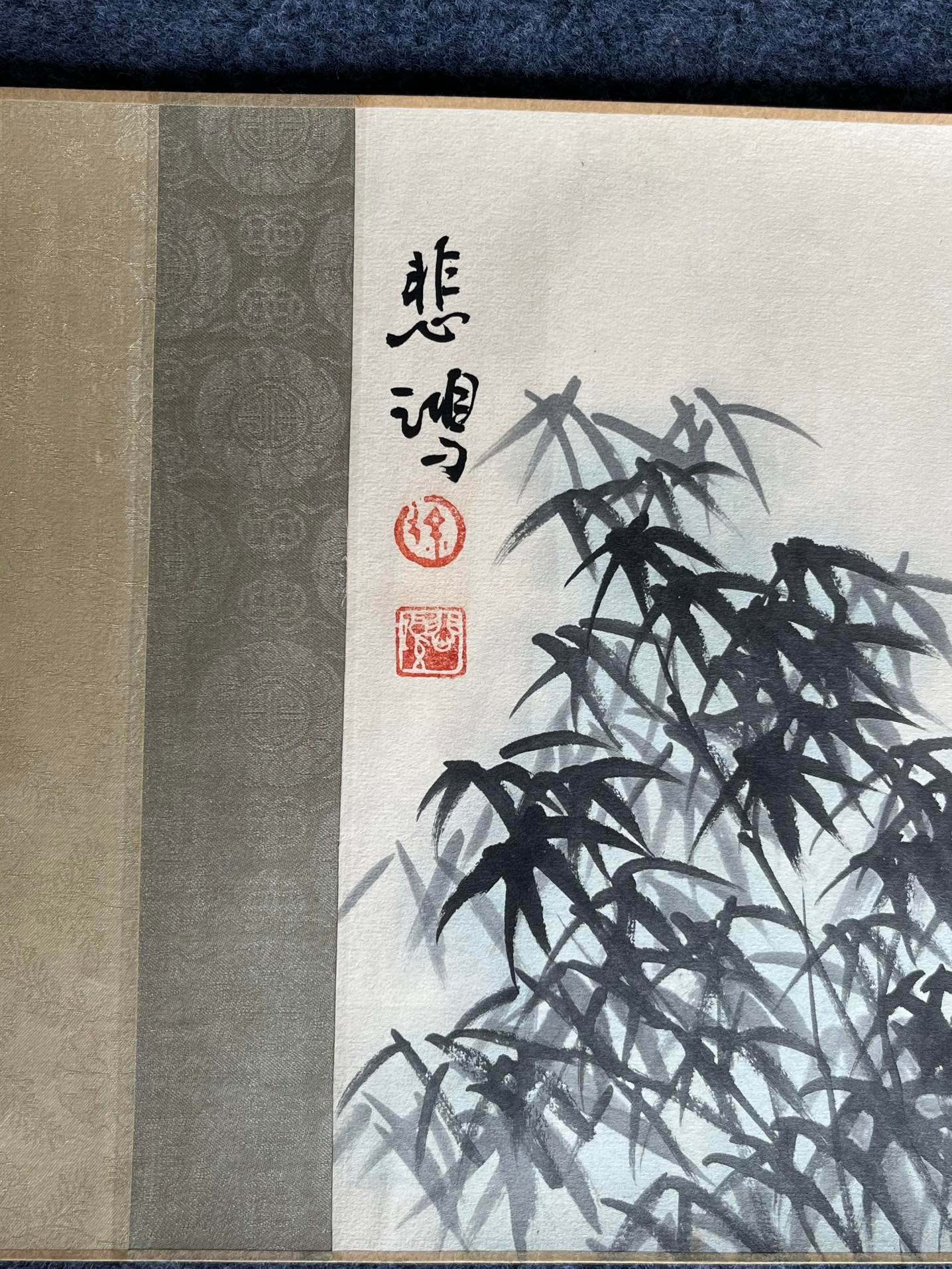 Chinese scroll painting Xu Beihong