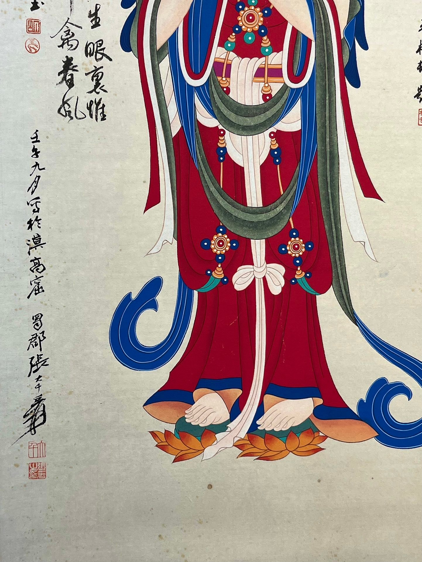 Chinese scroll painting Zhang Daqian