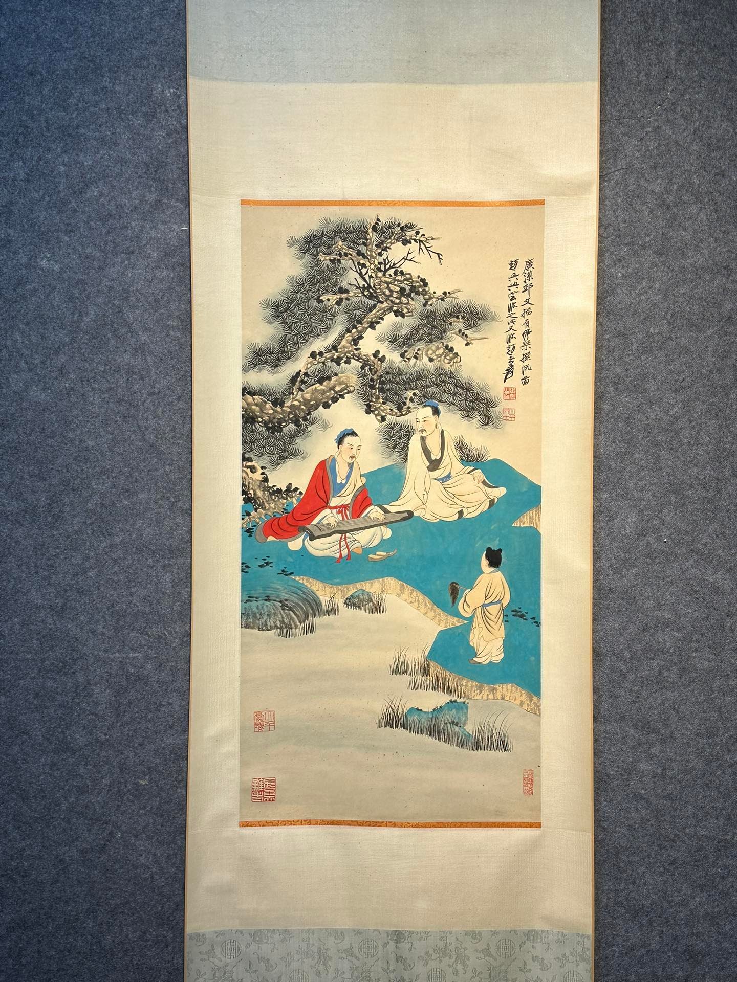 Chinese scroll painting Zhang Daqian