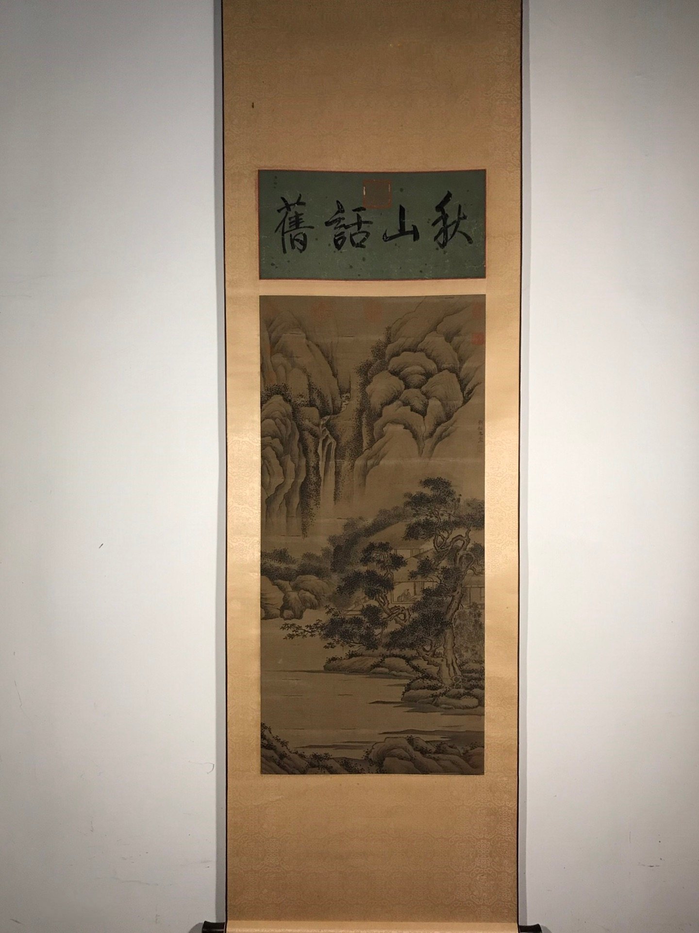 Chinese scroll painting Liu Songnian
