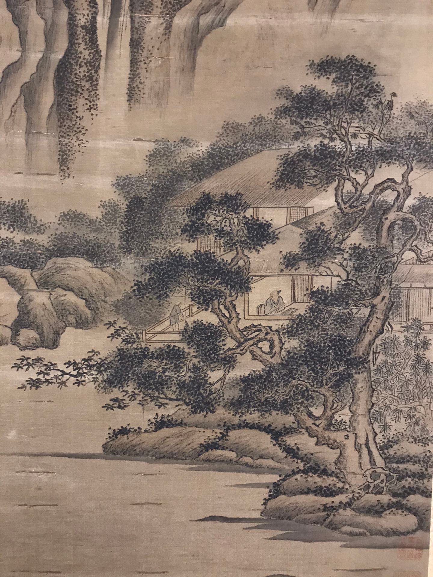 Chinese scroll painting Liu Songnian