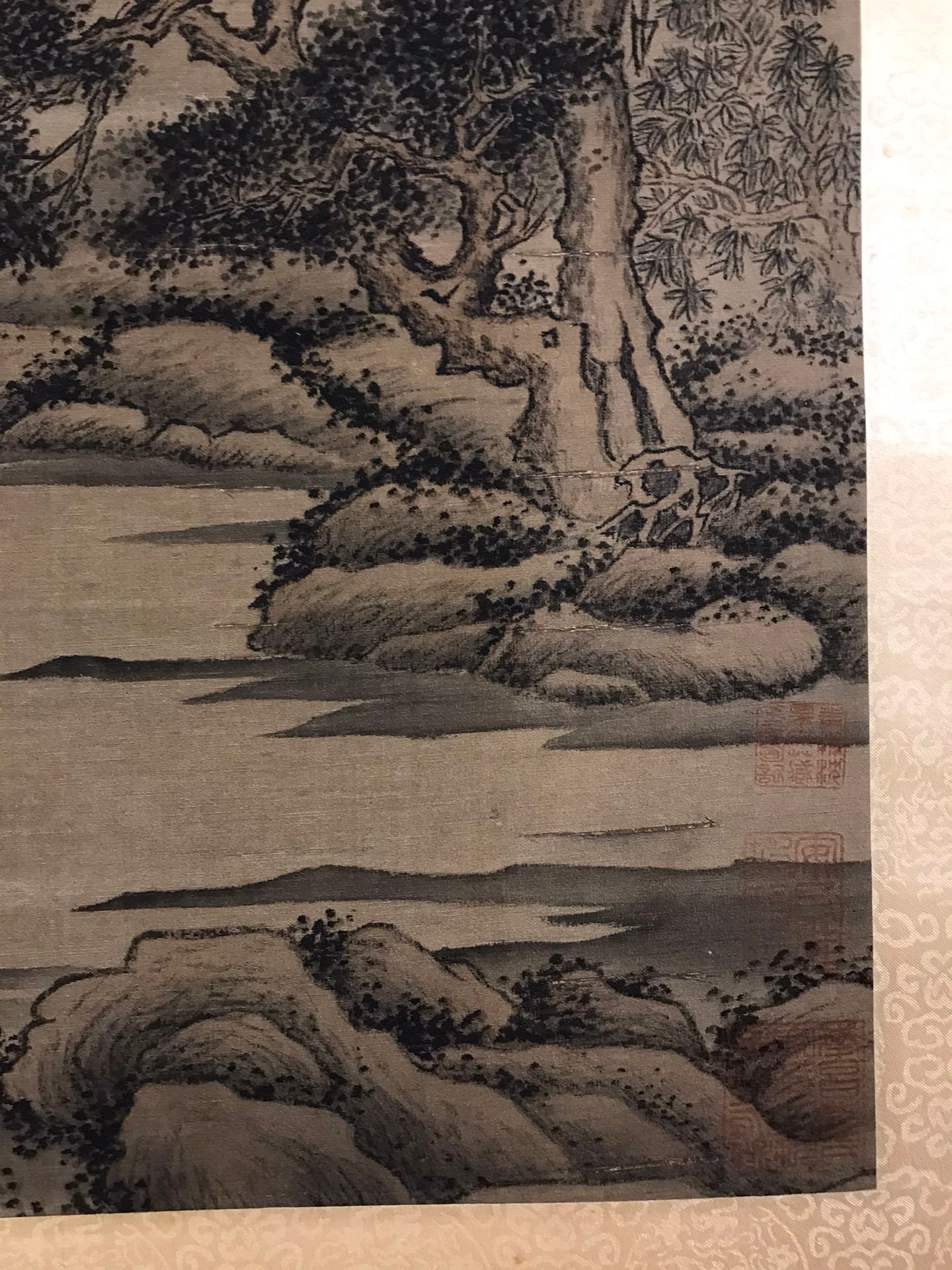 Chinese scroll painting Liu Songnian