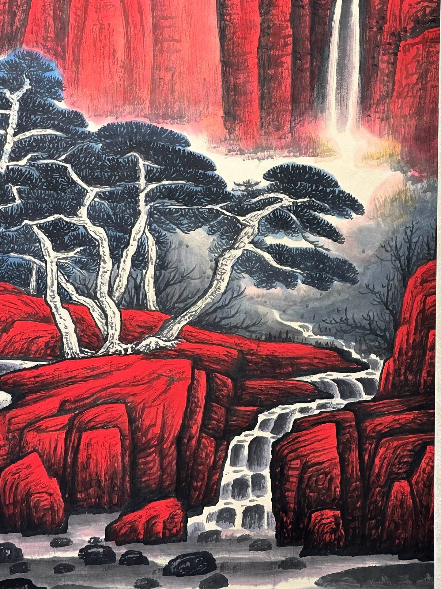 Chinese scroll painting Shi Lu
