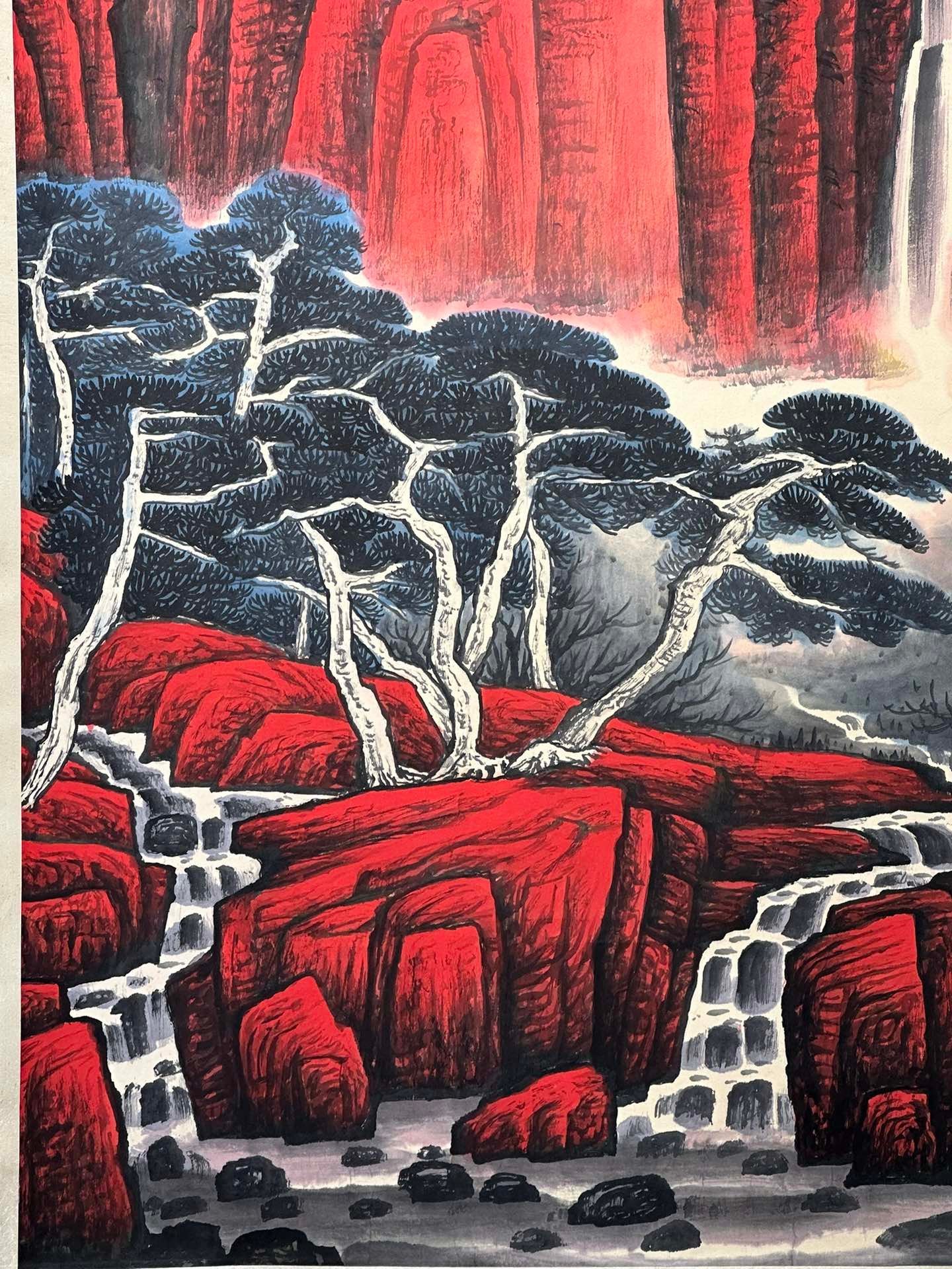 Chinese scroll painting Shi Lu