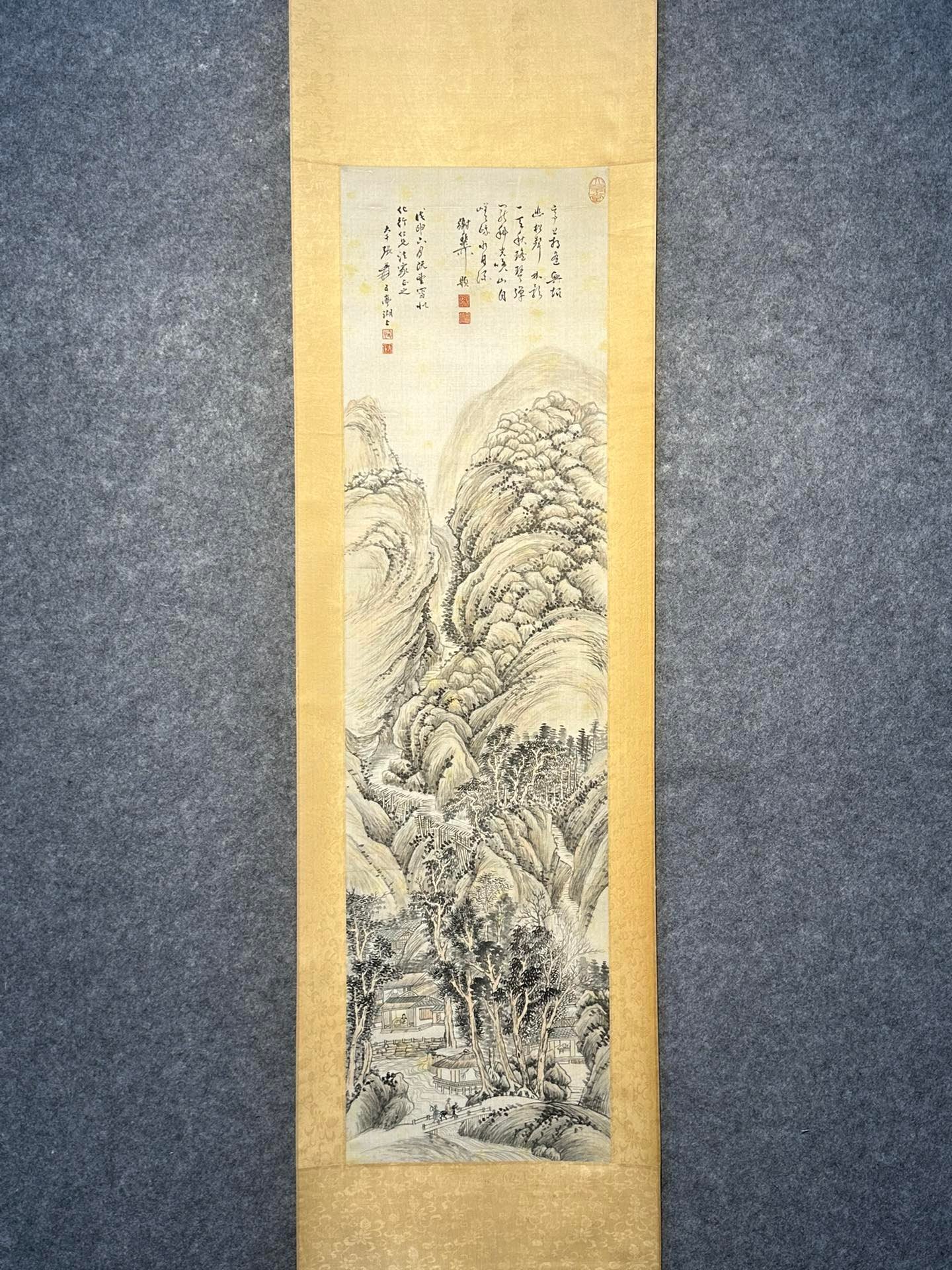 Chinese scroll painting Zhang Daqian