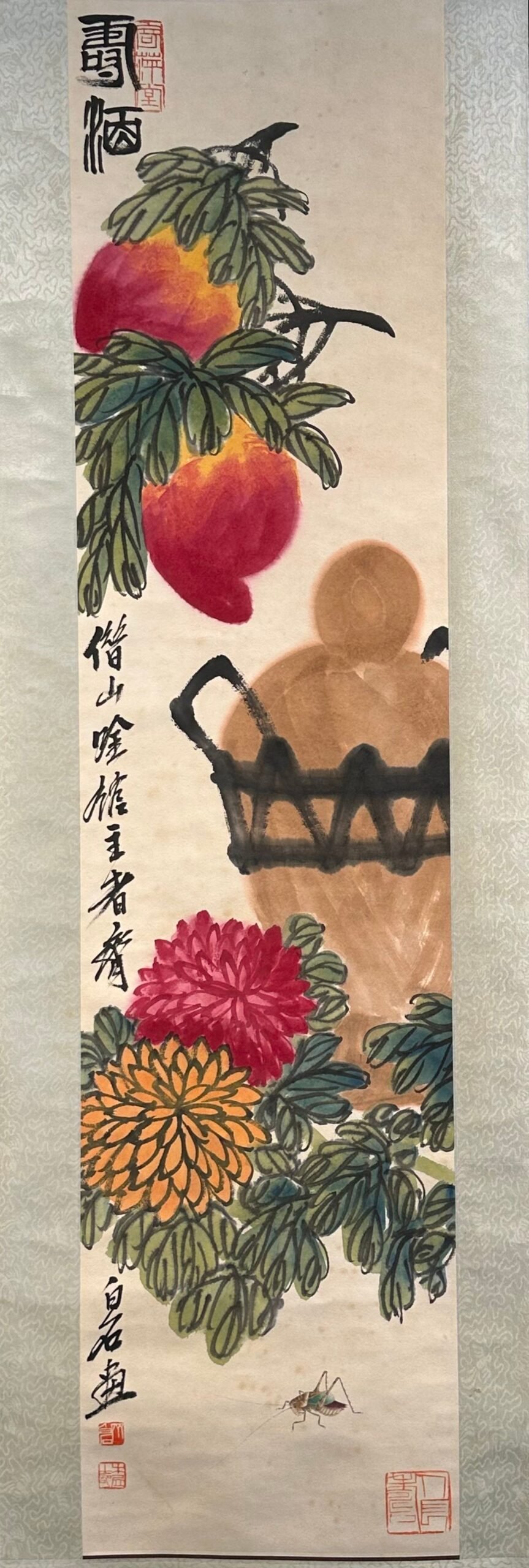 Chinese scroll painting Qi Baishi