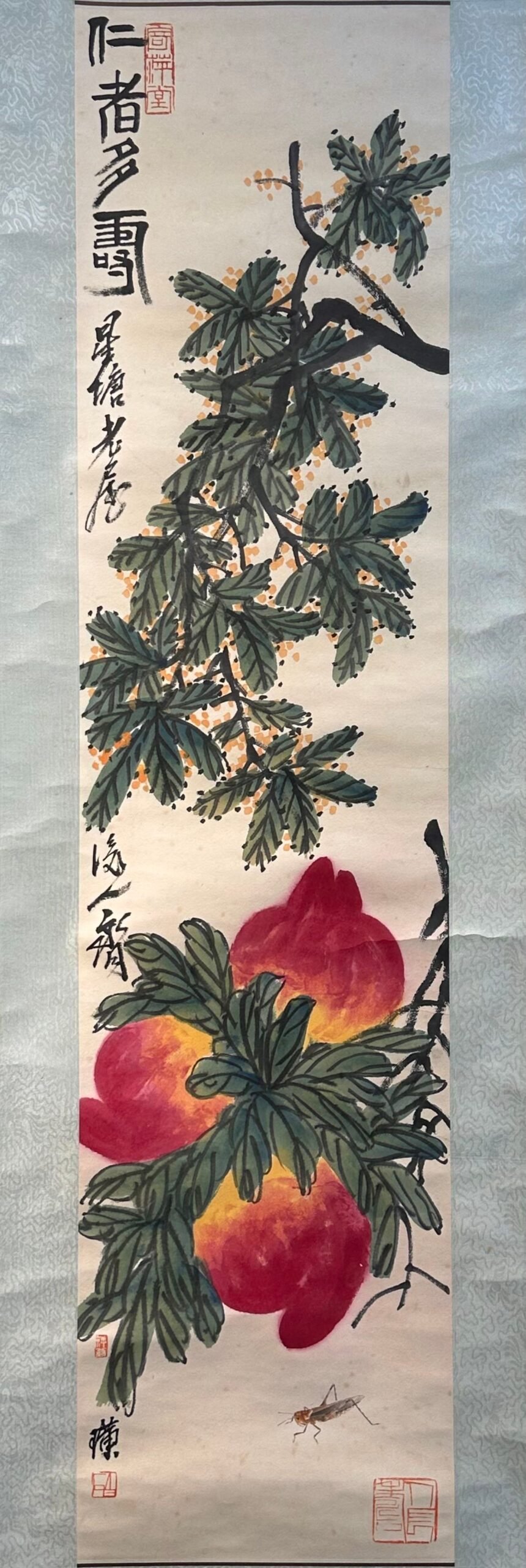 Chinese scroll painting Qi Baishi