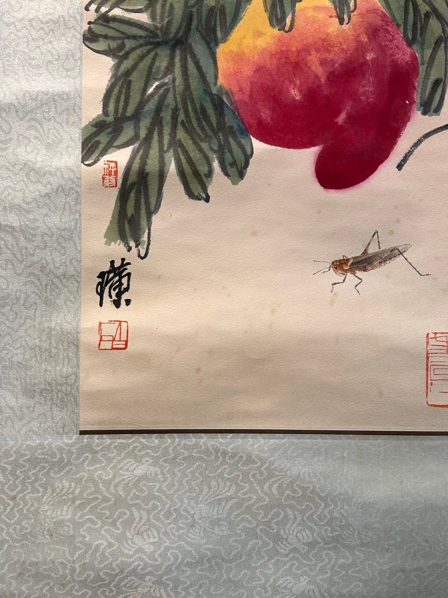 Chinese scroll painting Qi Baishi