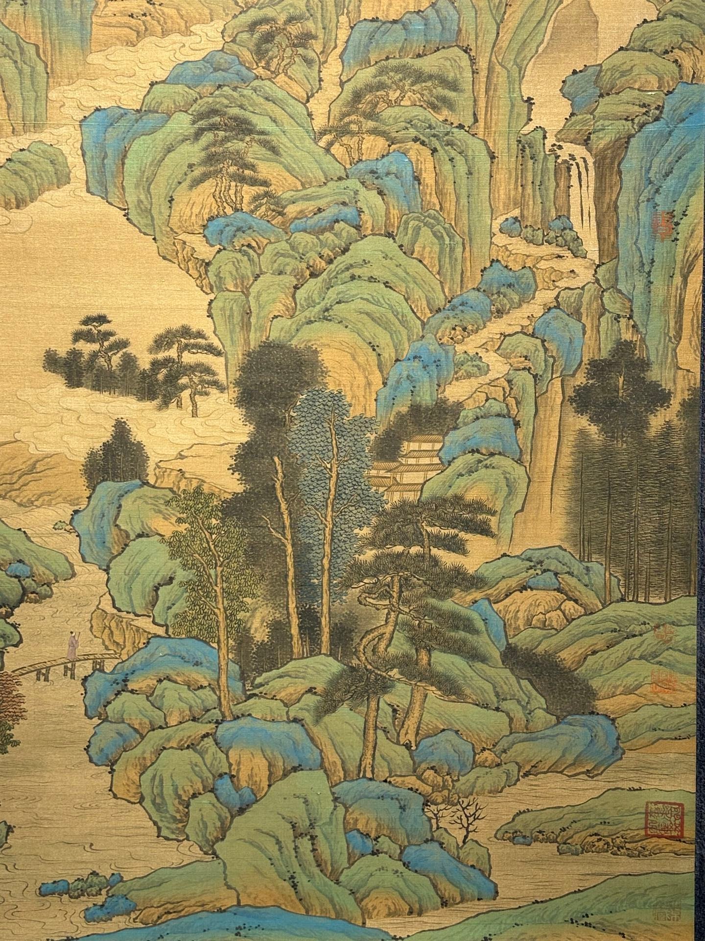 Chinese scroll painting Wu Daozi