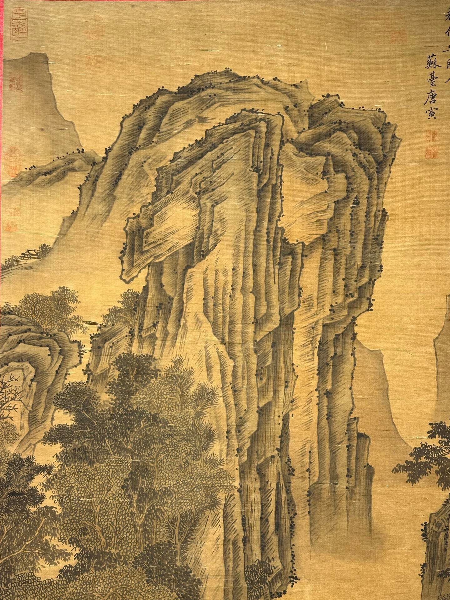 Chinese scroll painting Tang Yin
